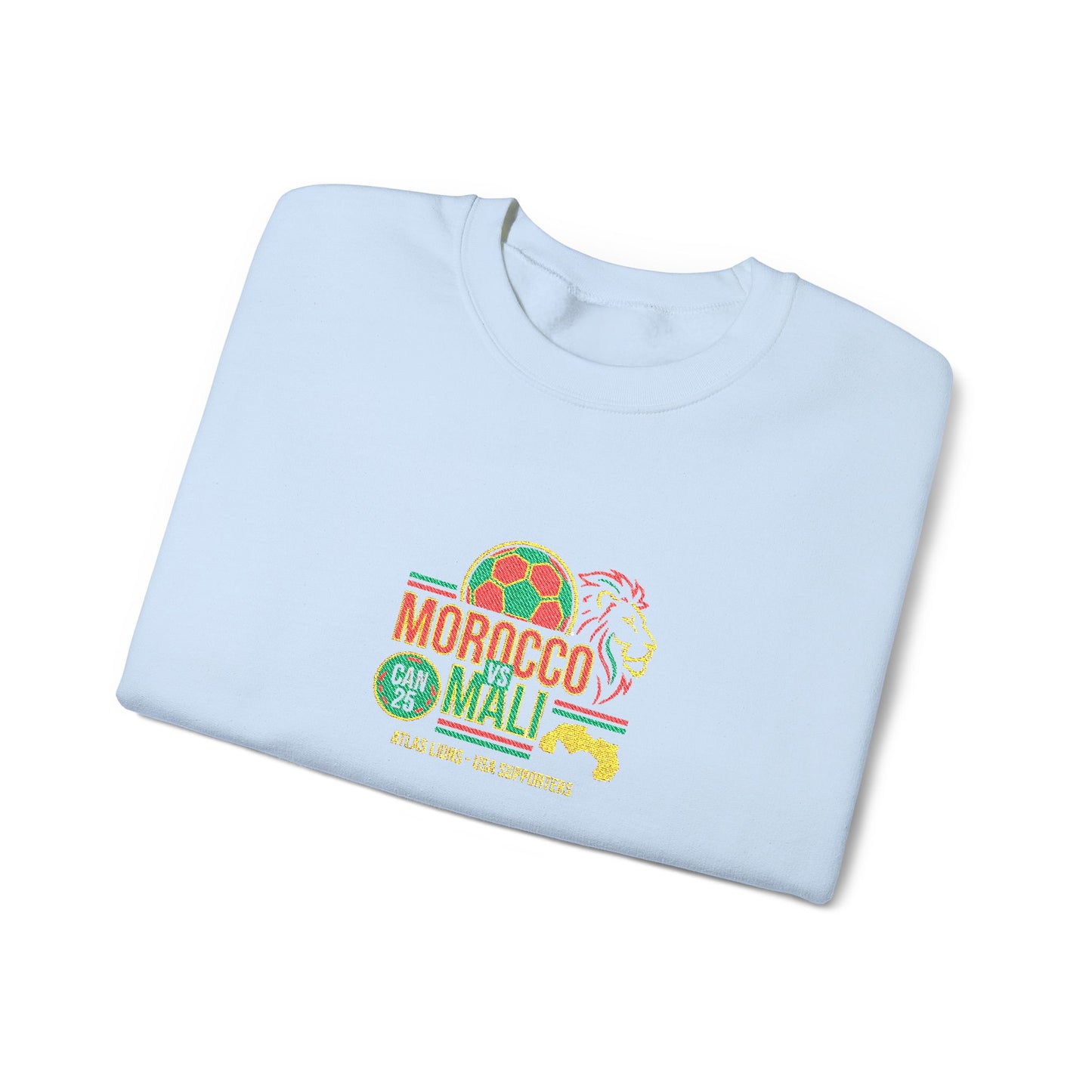 Morocco Mali Crewneck Sweatshirt - Show Your Support for Morocco in the USA