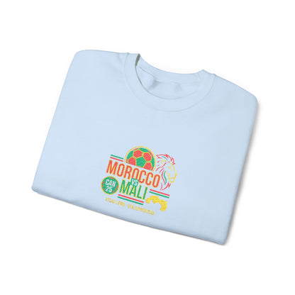 Morocco Mali Crewneck Sweatshirt - Show Your Support for Morocco in the USA