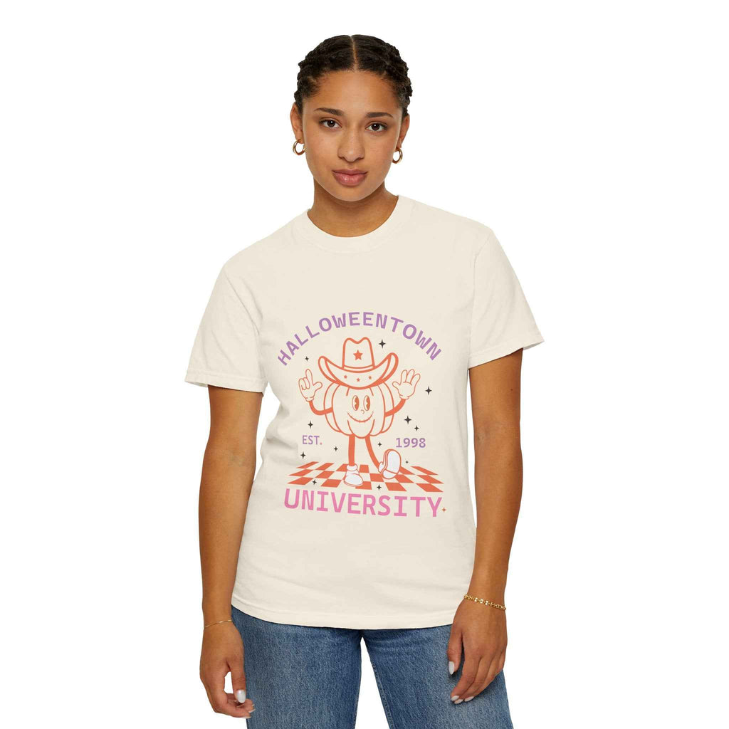 Halloween College Spirit T-Shirt - Unisex Tee for Festive Celebrations