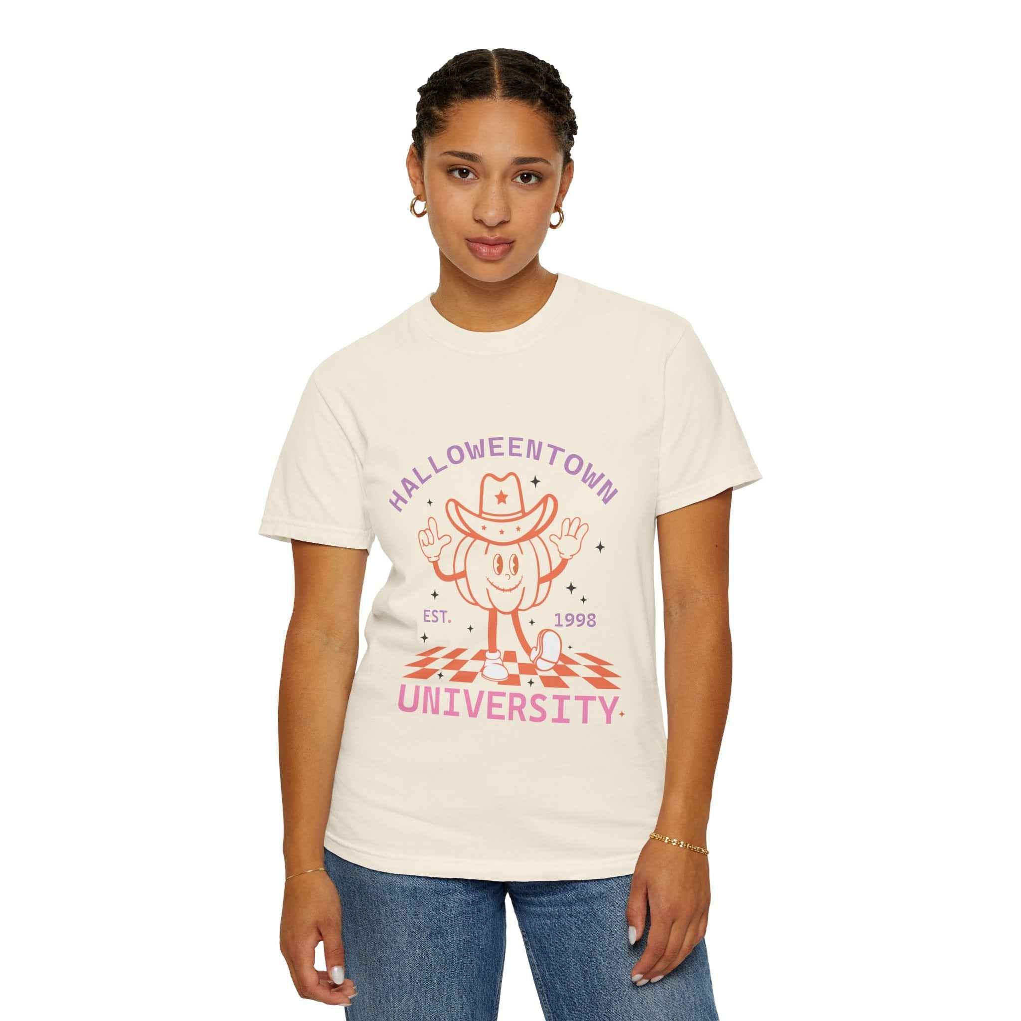Halloween College Spirit T-Shirt - Unisex Tee for Festive Celebrations