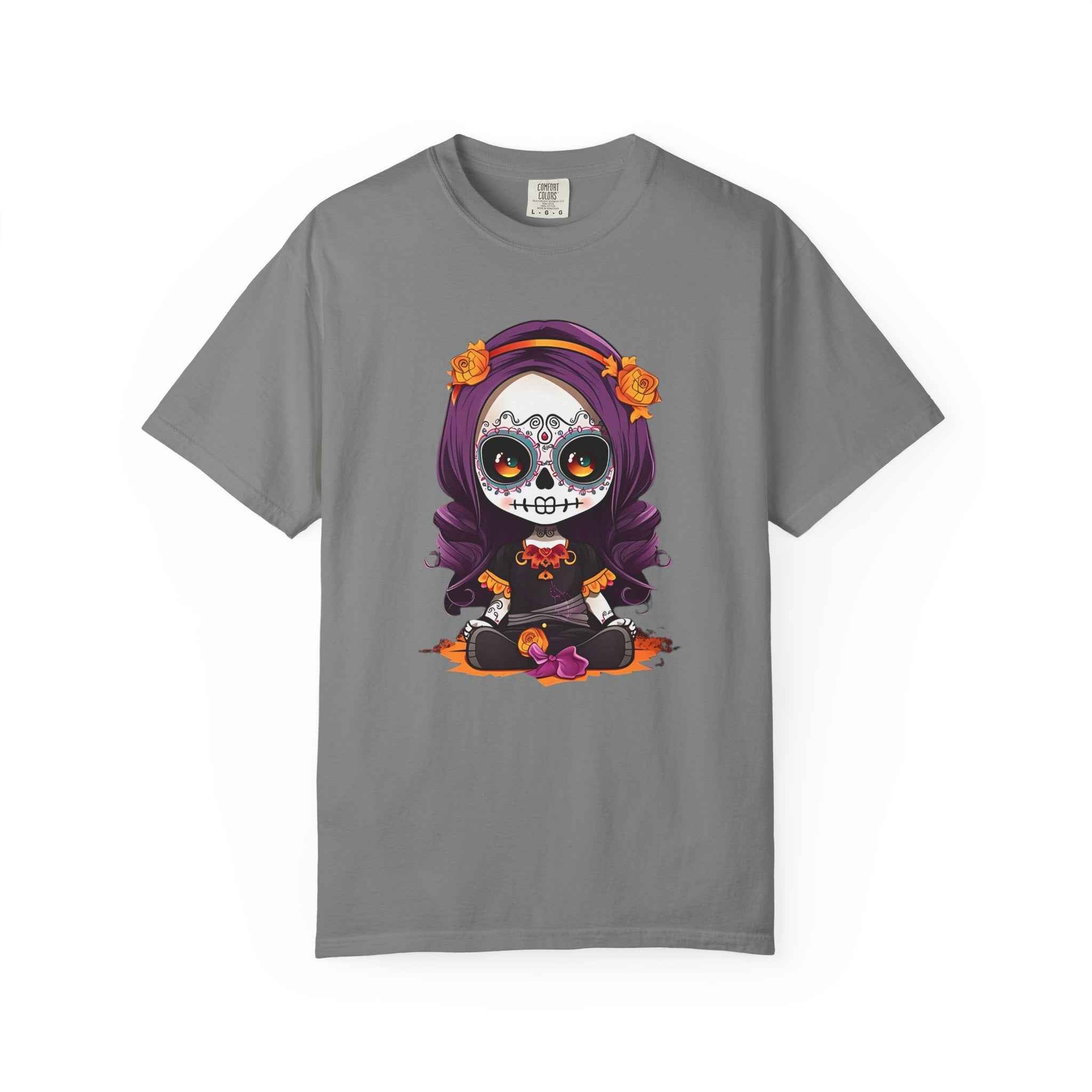 Dia de los Muertos T-Shirt - Vibrant Halloween Casual Wear