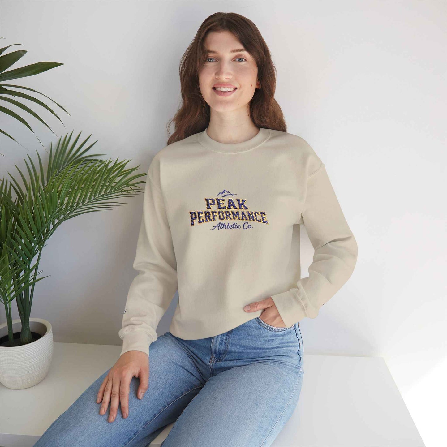 Peak Performance Sweatshirt - Vintage Mountain Athletics Crewneck Pullover