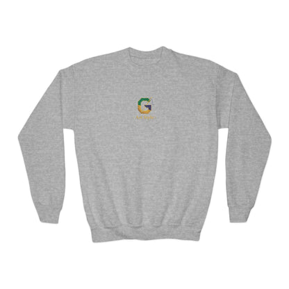 Colorful Letter G Sweatshirt for Youth - Stylish Crewneck Design