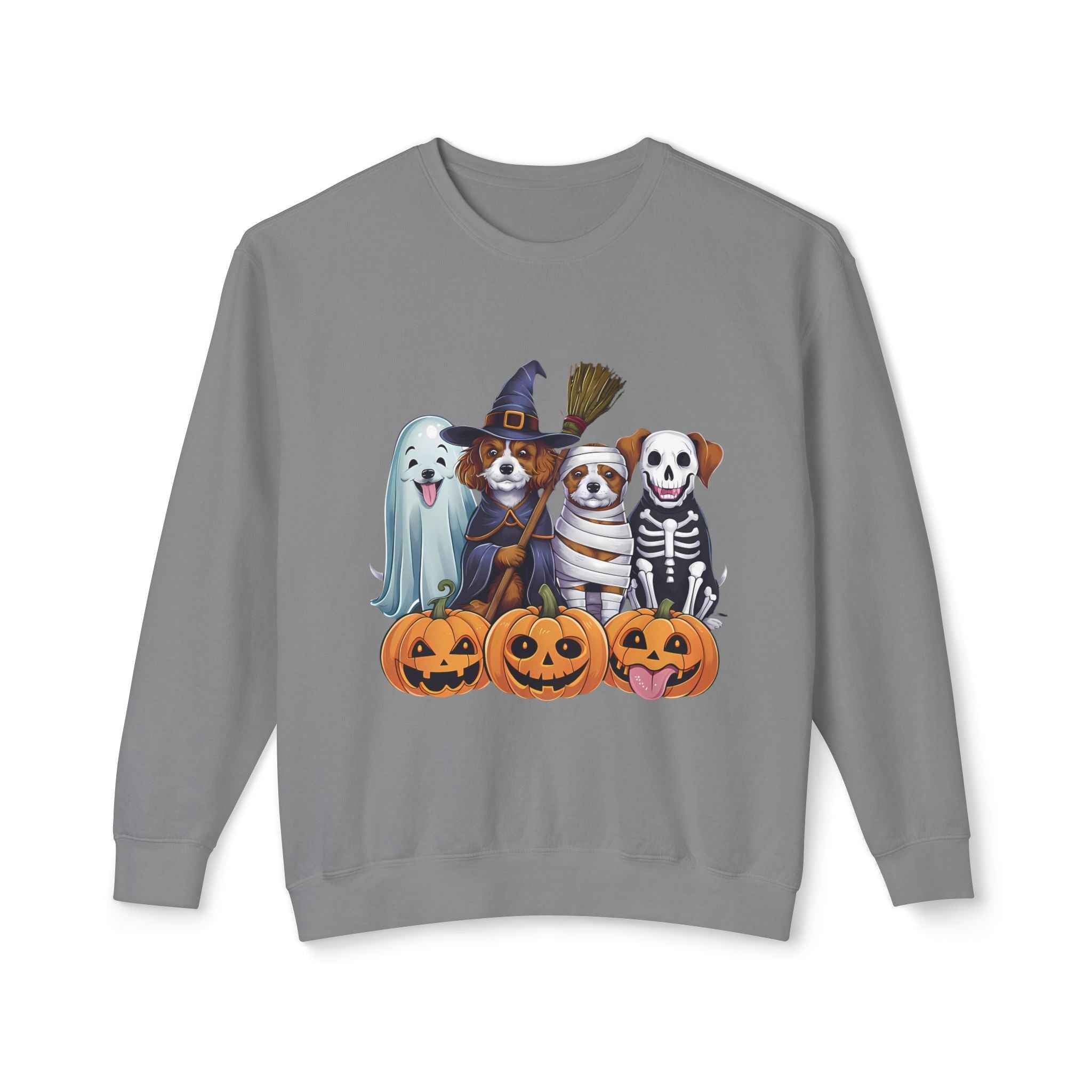 Halloween Dog Sweatshirt – Spooky Pet Crewneck for Your Furry Friend