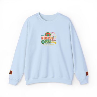 Morocco Mali Crewneck Sweatshirt - Show Your Support for Morocco in the USA