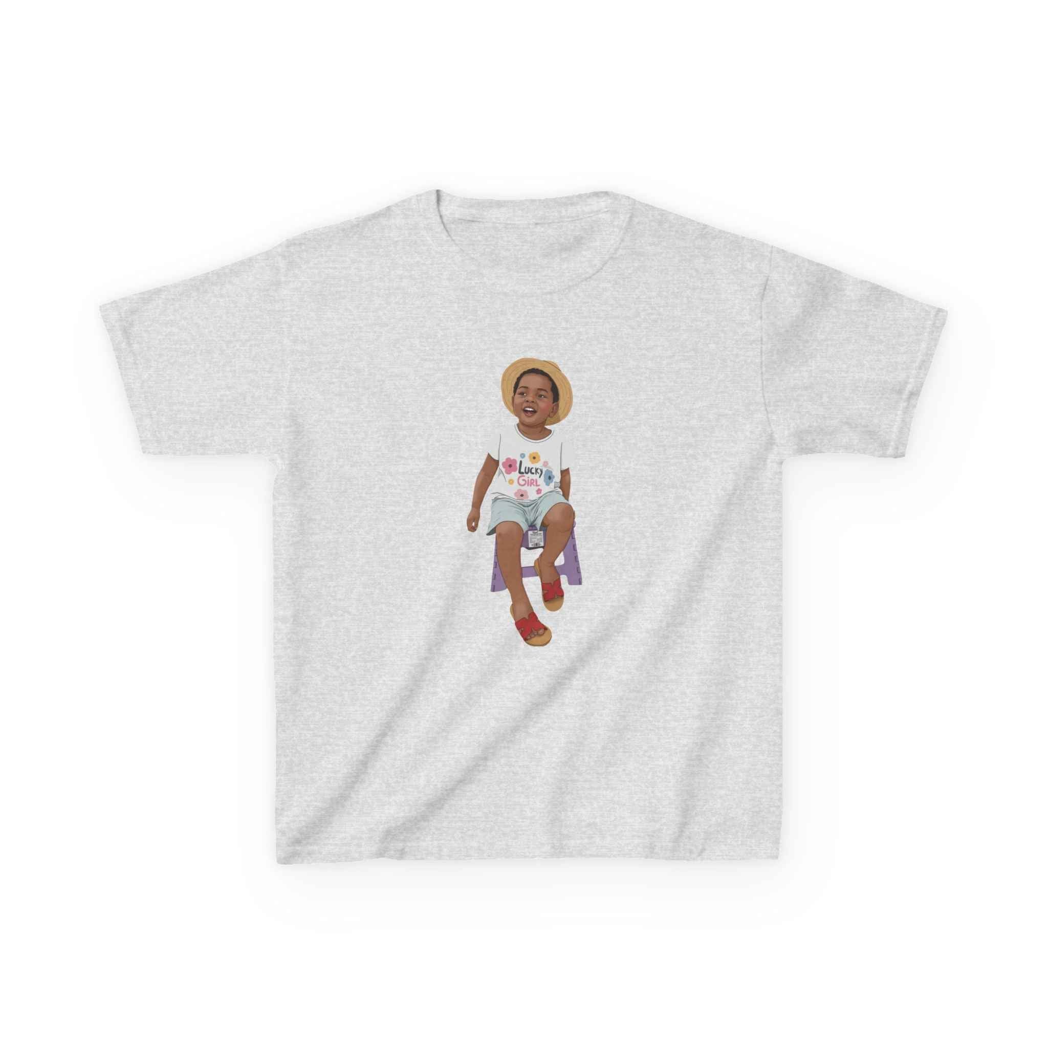 Whimsical Kids T-Shirt for Summer Fun, Cute Children's Apparel and Birthday Gift