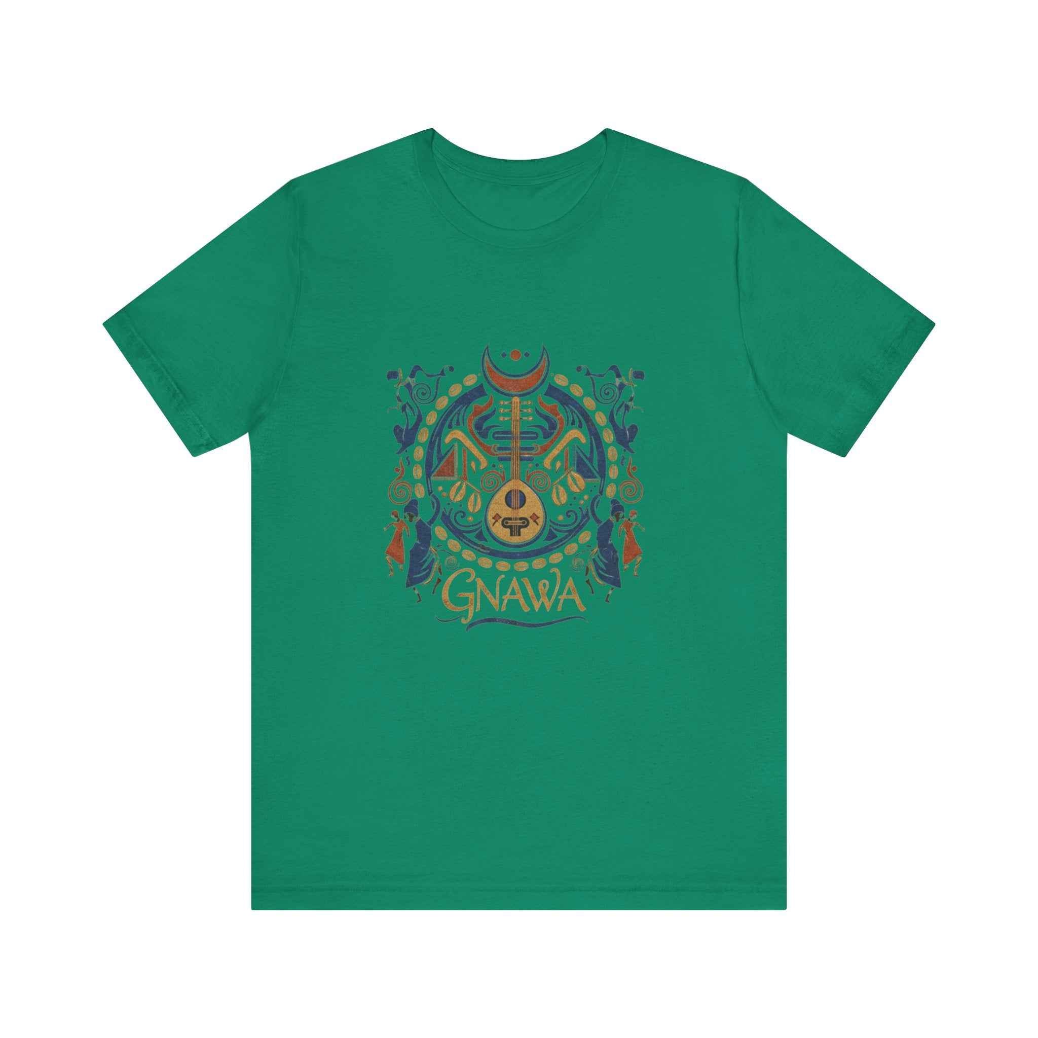 T-Shirt Gnawa Morocco Essaouira Short Sleeve Tee - Perfect Gnawa Morocco T-Shirt for Every Occasion