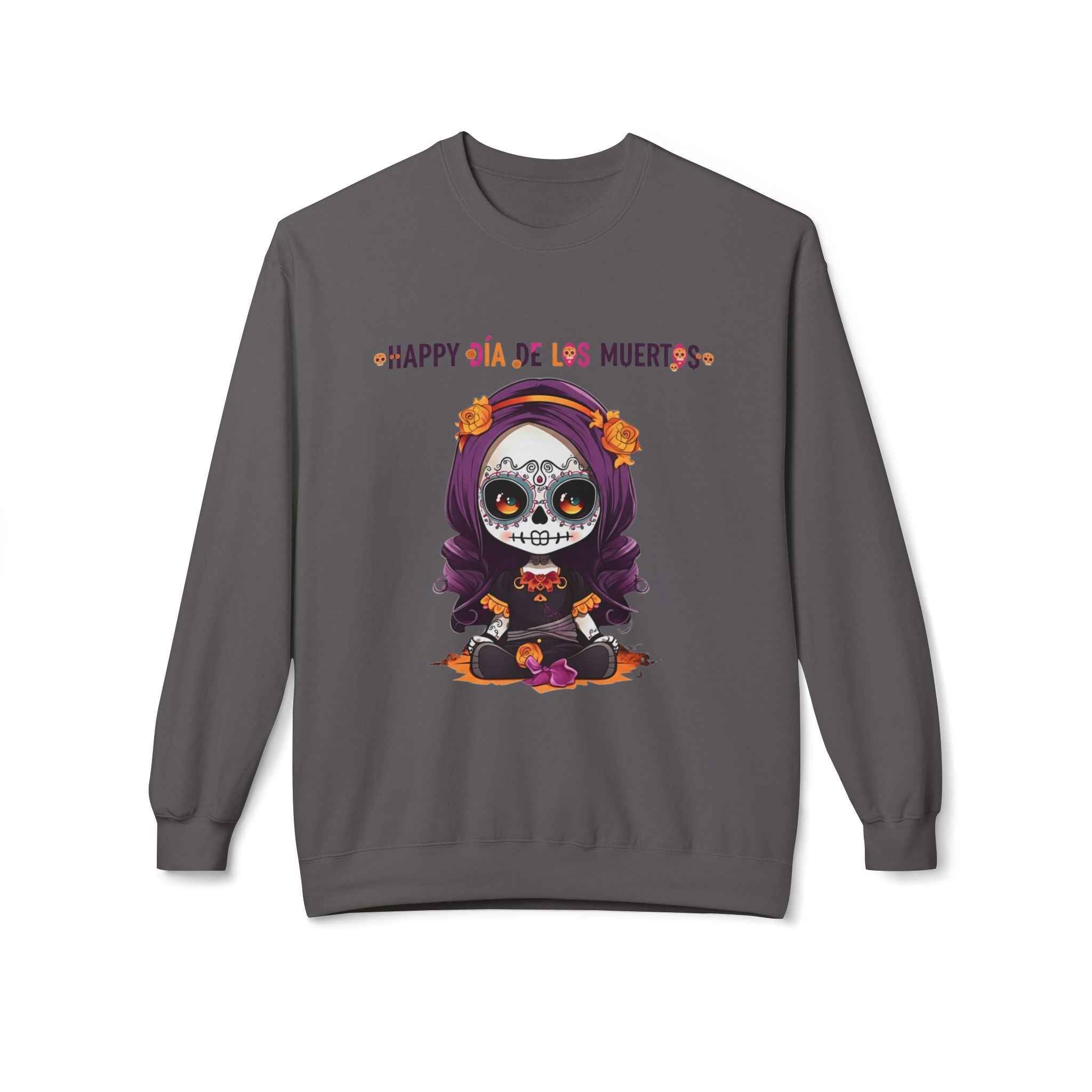 Día de Los Muertos Sweatshirt - Day of the Dead Fleece Crewneck for Festive Comfort