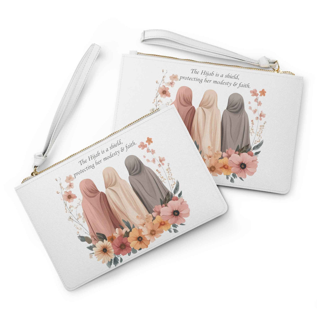 Modest Floral Clutch Bag - Elegant Muslim Accessory & Perfect Gift for Her