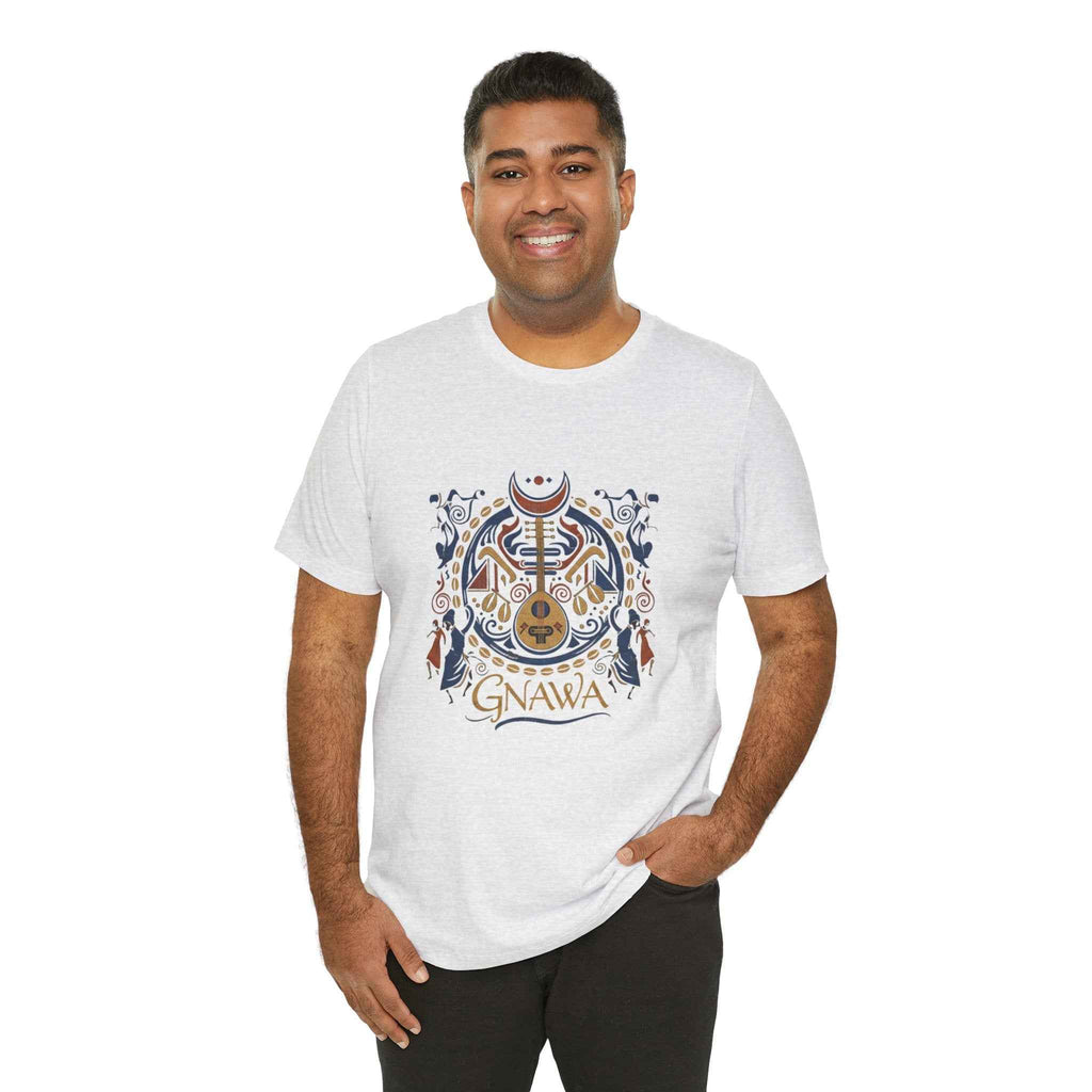 T-Shirt Gnawa Morocco Essaouira Short Sleeve Tee - Perfect Gnawa Morocco T-Shirt for Every Occasion