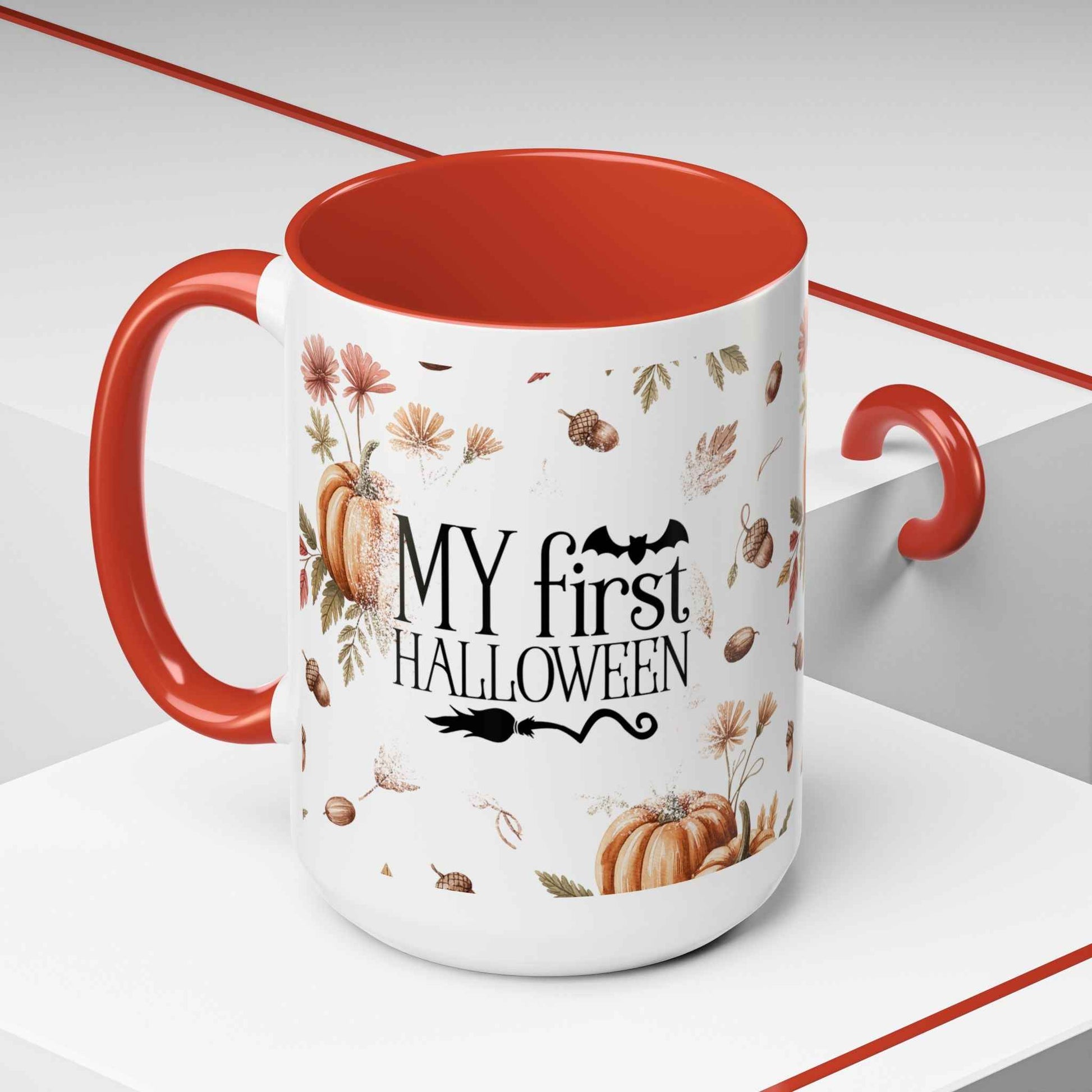 My First Halloween Coffee Mug for New Parents - Perfect Accent for Celebrating Baby's First Halloween
