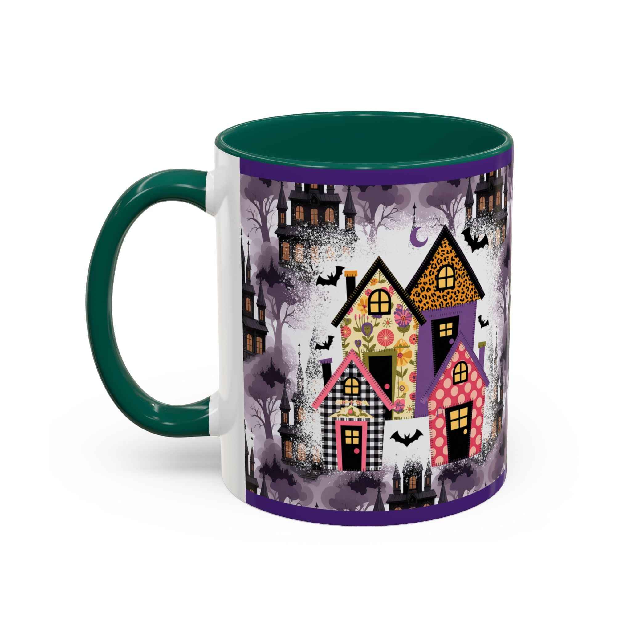 Colorful Halloween Mugs - Unique Witch-Themed Coffee Cup for Spooky Autumn Gifts
