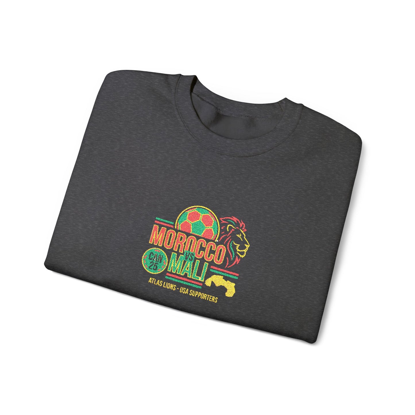Morocco Mali Crewneck Sweatshirt - Show Your Support for Morocco in the USA