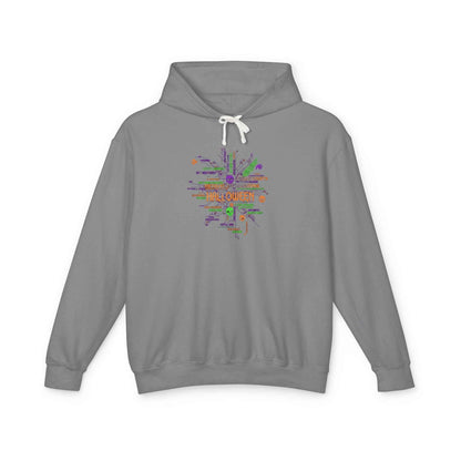 Colorful Lightweight Hooded Sweatshirt for Casual Wear, Gifts, and Festivals