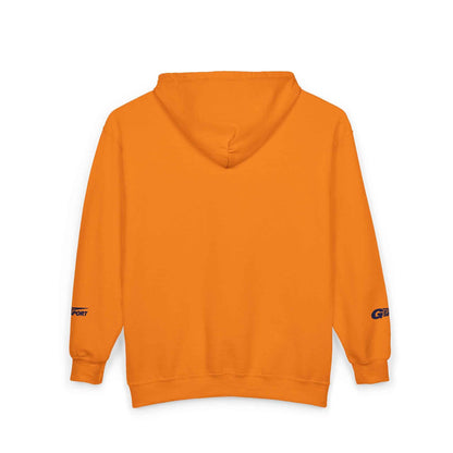 Zip Hoodie with Small Chest Logo – Casual Champion-Inspired Full-Zip Sweatshirt