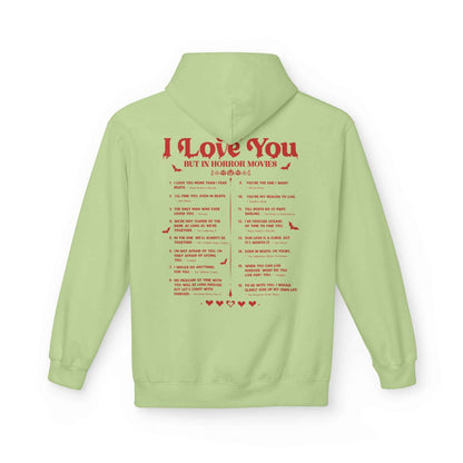 Horror Movie Lover Hoodie - Halloween Love Quotes Sweatshirt for Fans