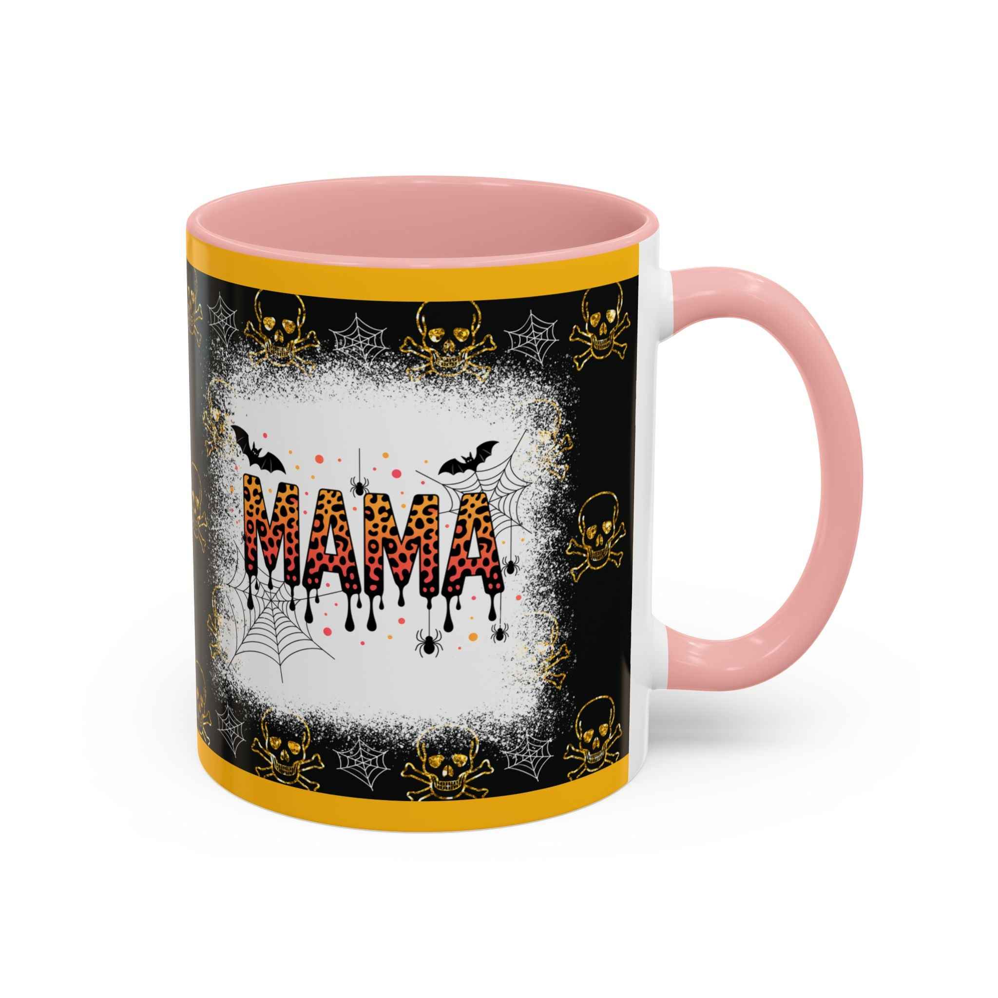 Spooky Mama Coffee Mug - Unique Personalized Halloween Gift, Goth Decor, Witchy Mug