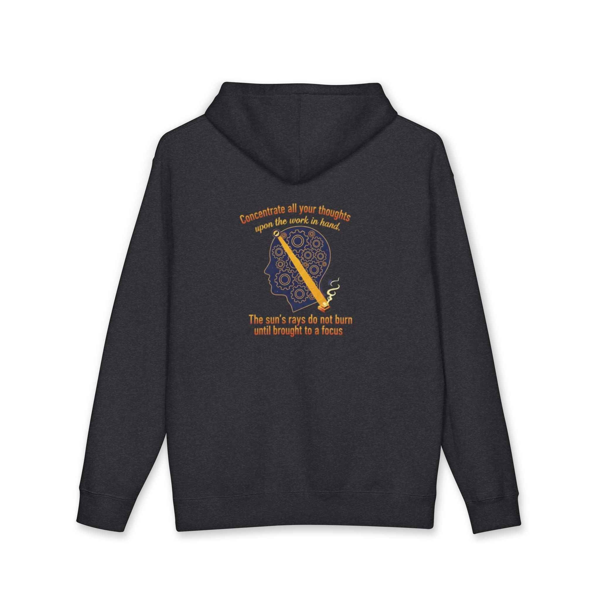 Mindful Thoughts Hoodie - Unisex Heavyweight Comfort for All