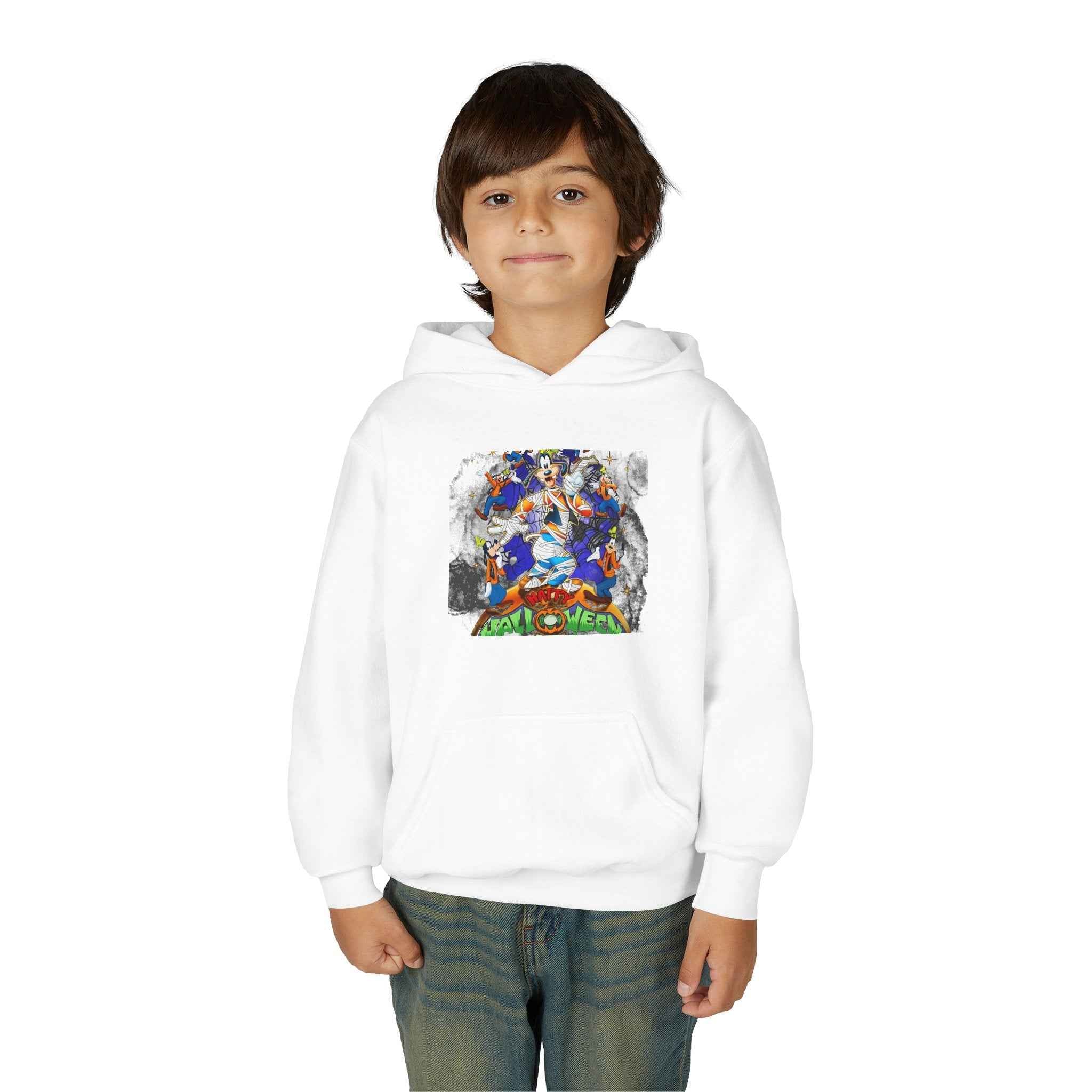 Youth Hoodie Colorful Cartoon Design for School Events
