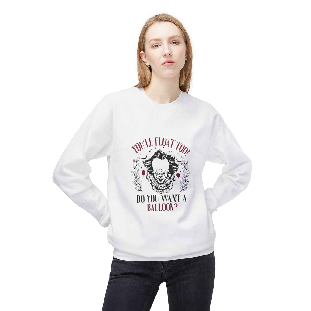 Creepy Chills Sweatshirt - Scary Movie Merch for Horror Apparel Lovers