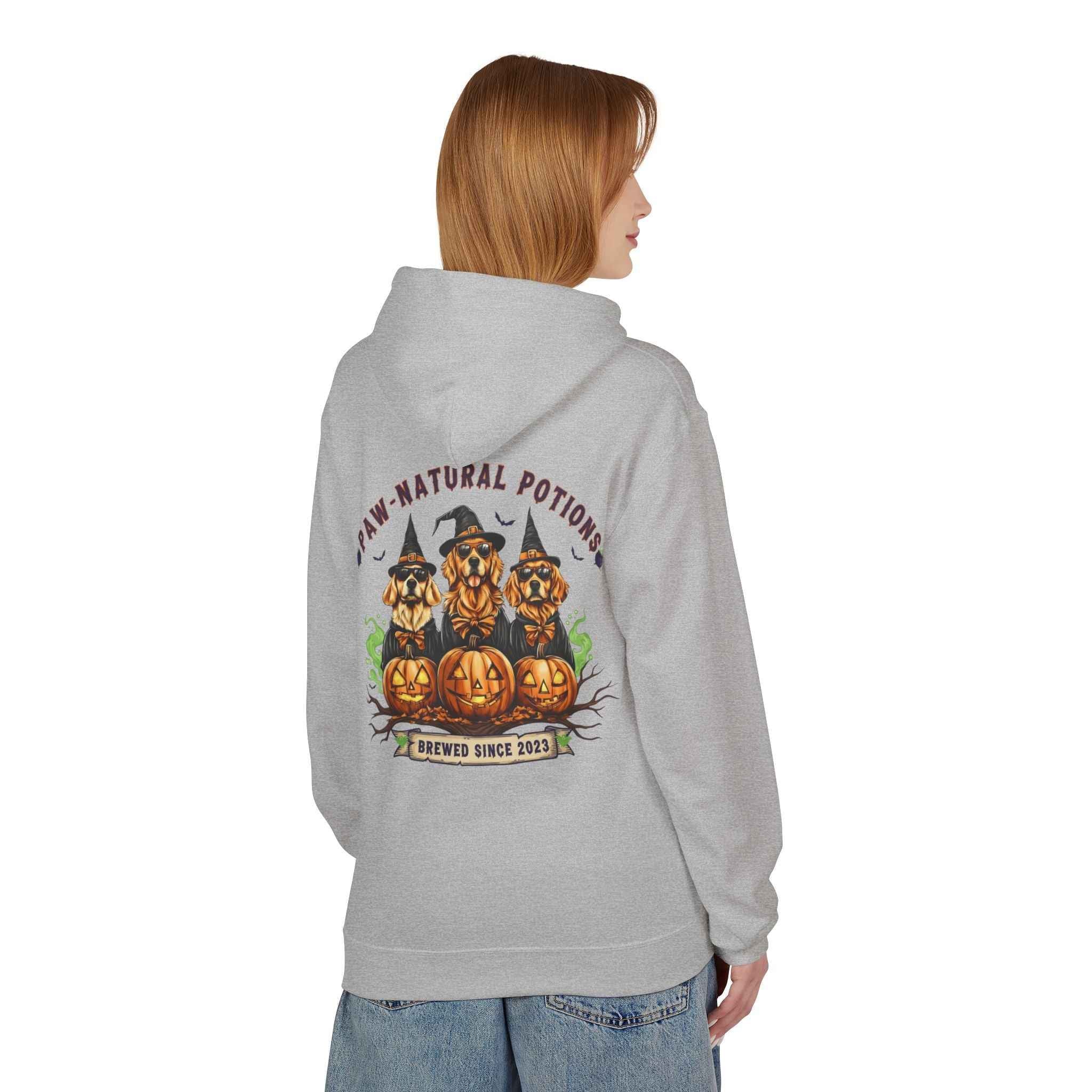 Cozy Unisex Halloween Fleece Hoodie for Legends of the Universe
