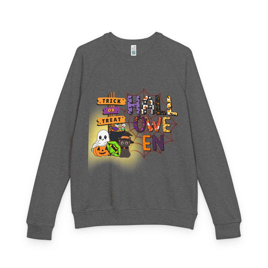 Halloween Graphic Sweatshirt - Trick or Treat Crewneck for Spooky Season