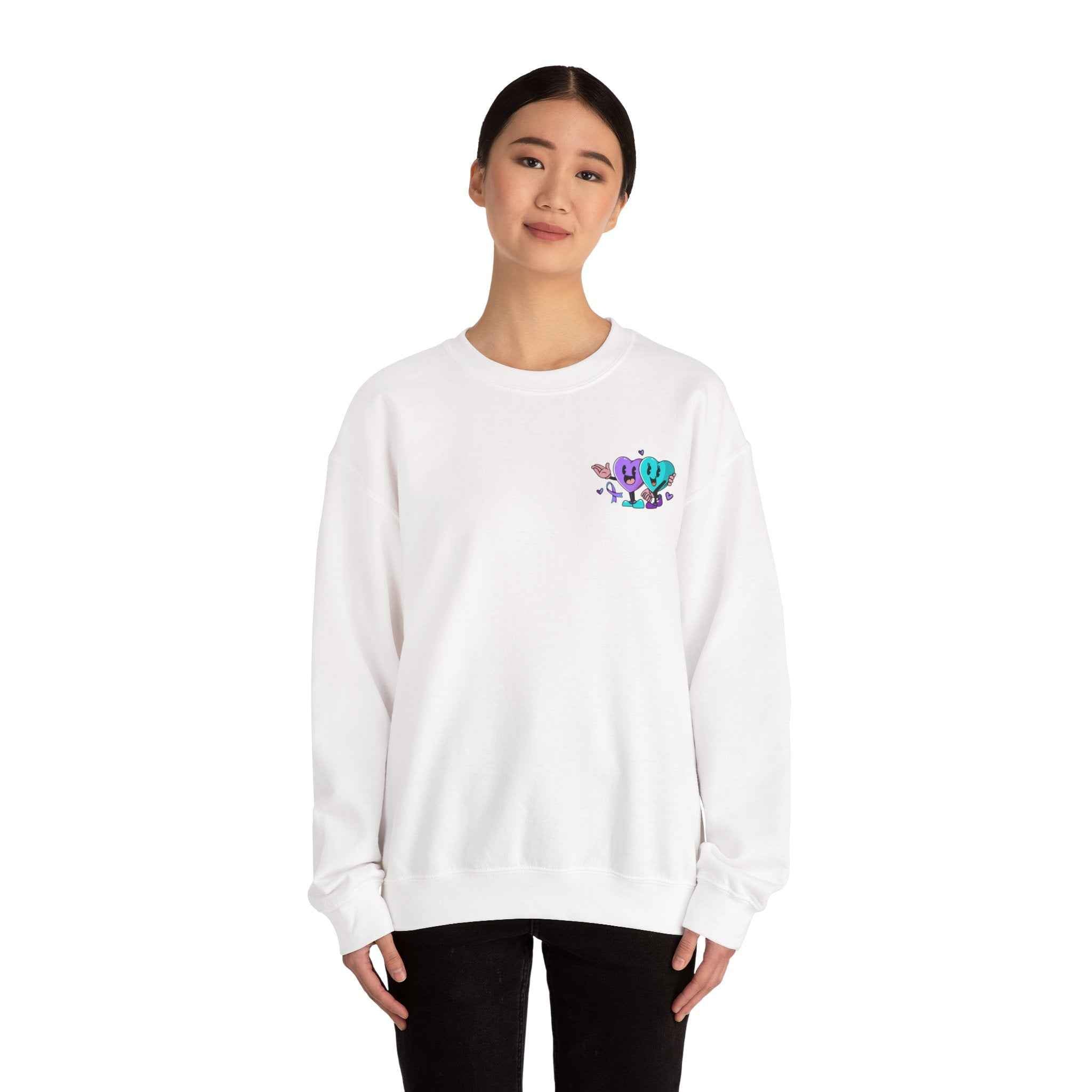 Suicide Prevention Sweatshirt for Mental Health Awareness