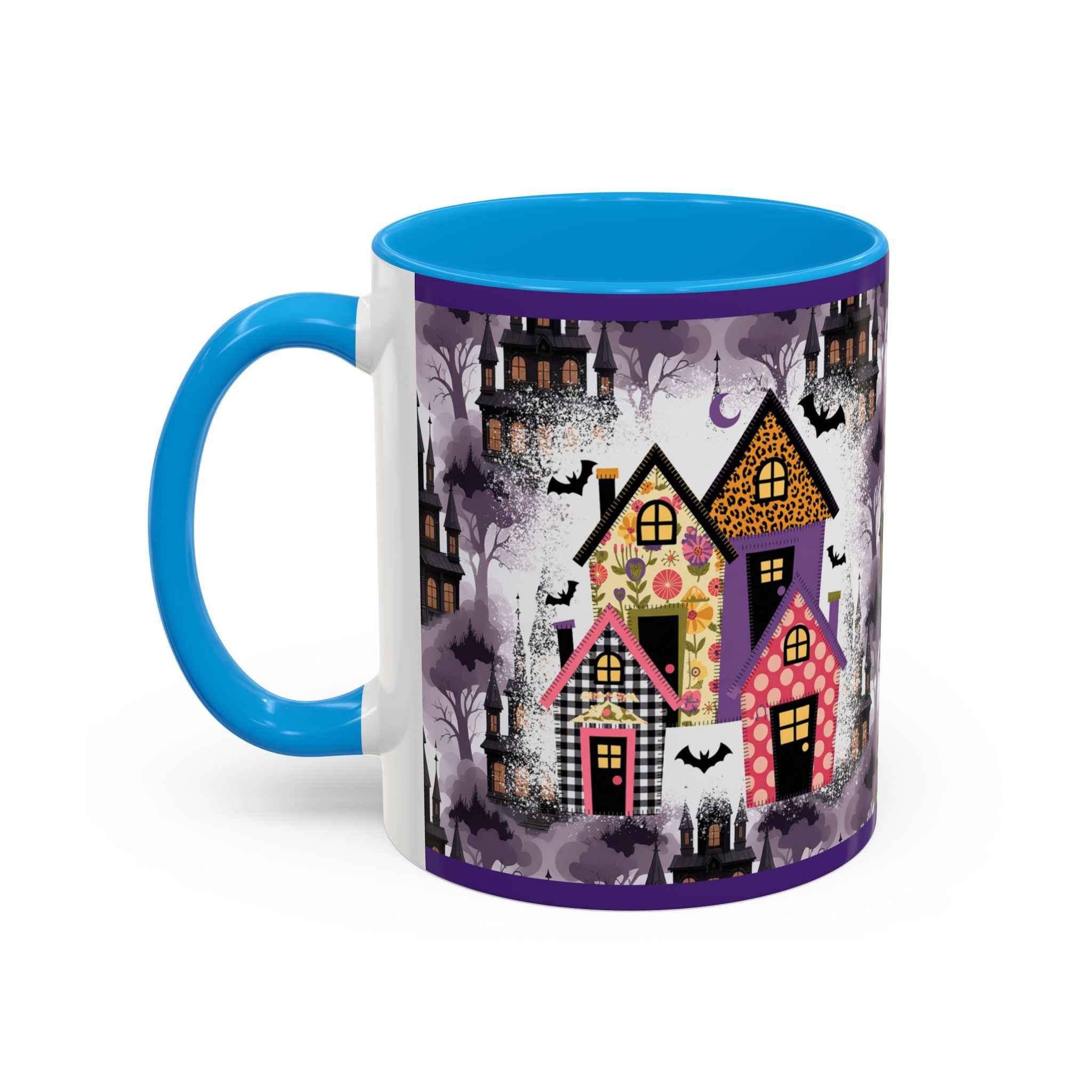 Colorful Halloween Mugs - Unique Witch-Themed Coffee Cup for Spooky Autumn Gifts