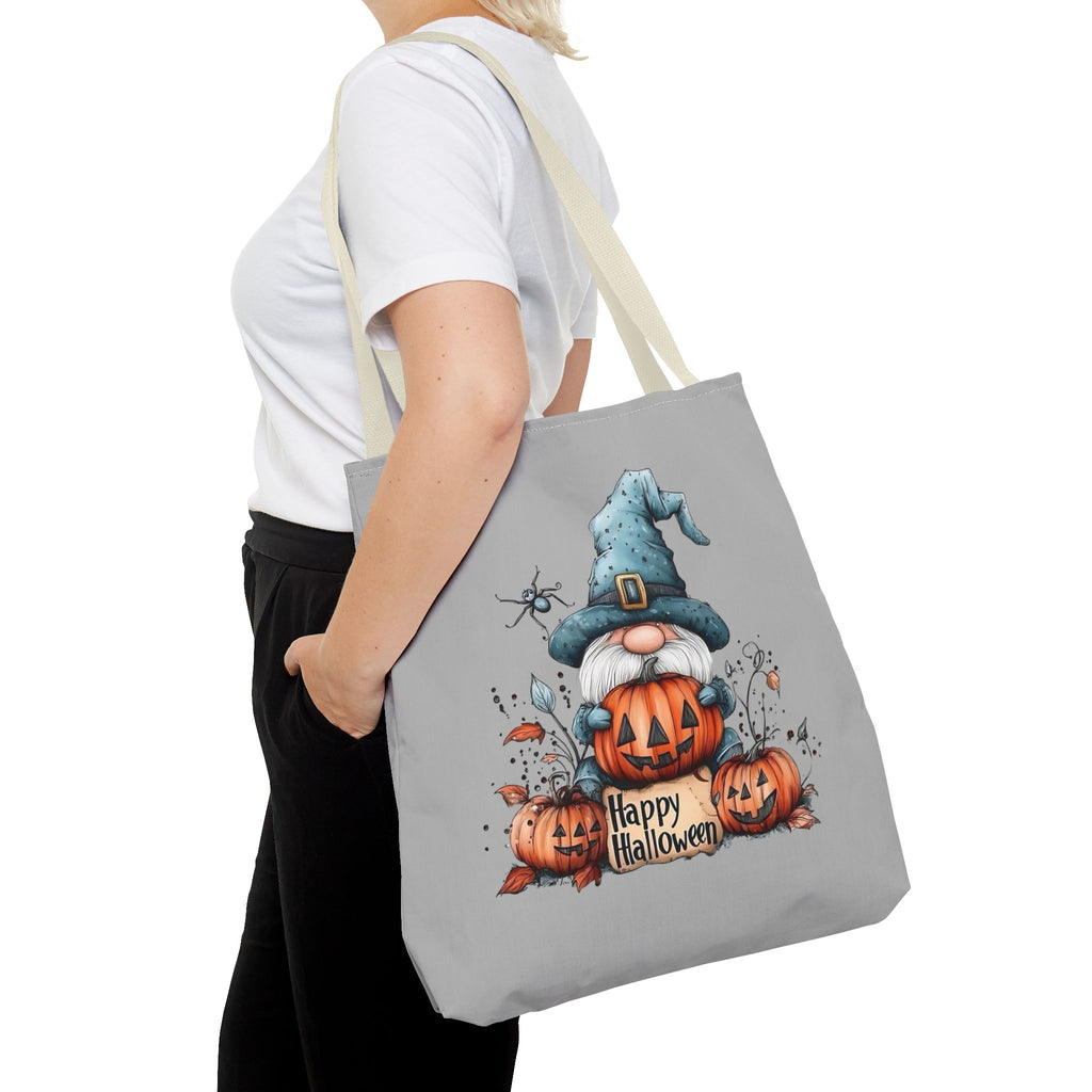 Halloween Mini Tote Bag - Spooky Pumpkin Design for Trick or Treating