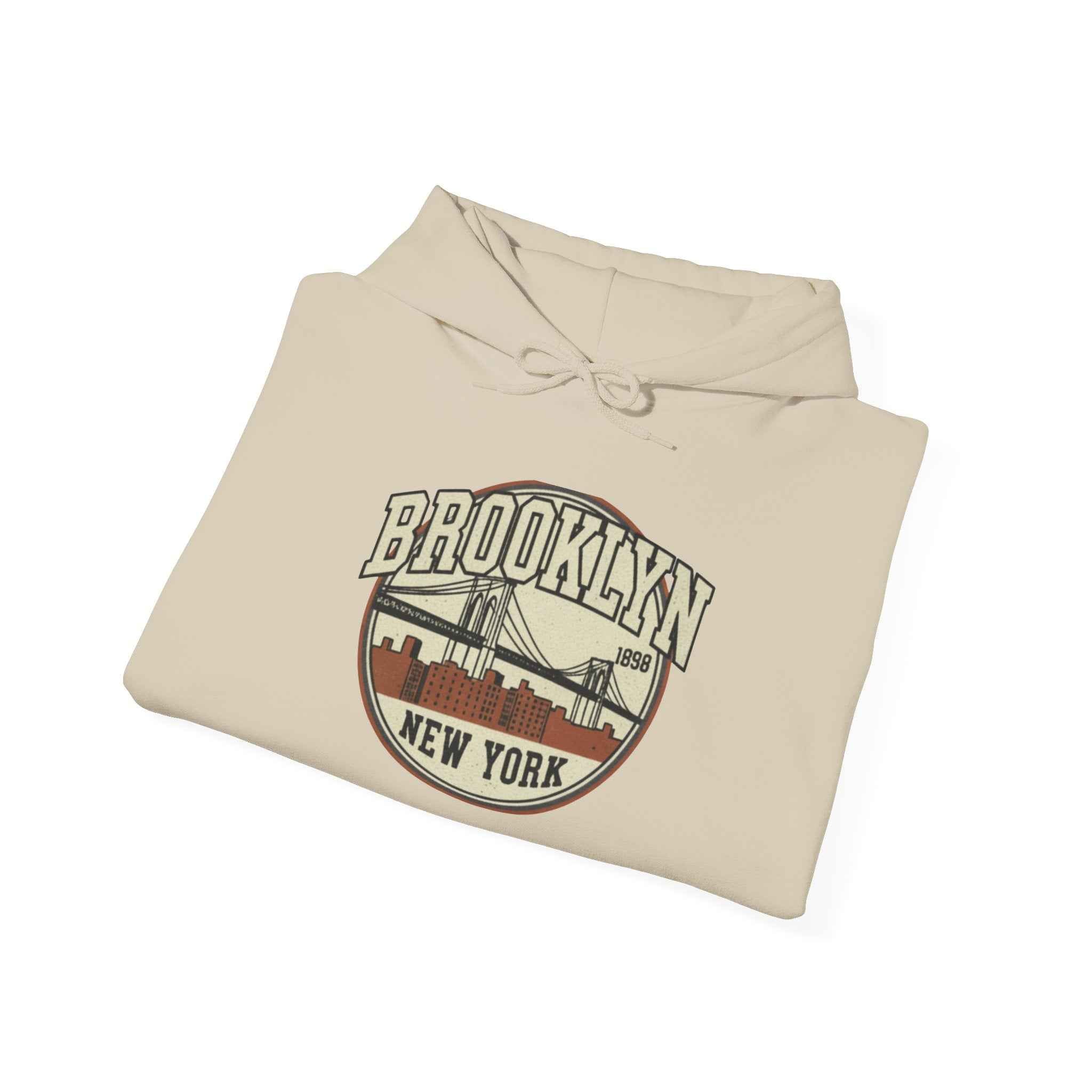 Brooklyn Vintage Hoodie - Classic Style and Graphic Comfort