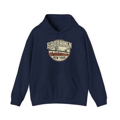 Brooklyn Vintage Hoodie - Classic Style and Graphic Comfort