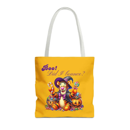Halloween Tote Bag - Boo! Did I Bounce? Fun Trick or Treat Bag, Cute Gift for Halloween Lovers, Seasonal Shopping Bag, Fall Decor
