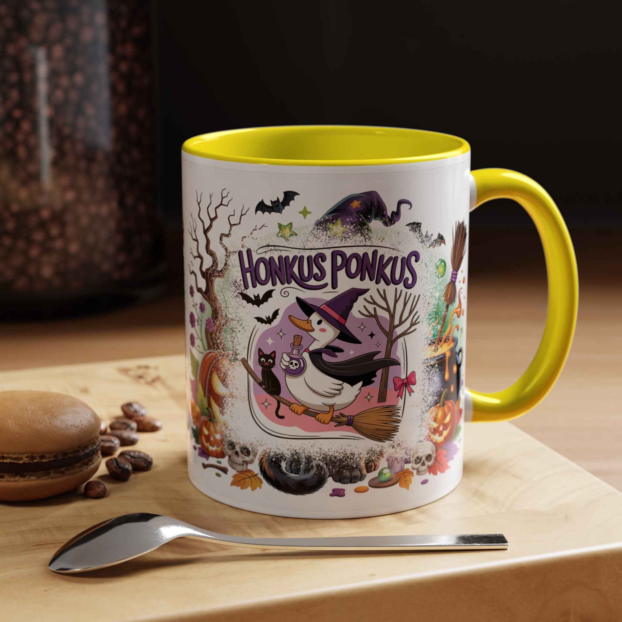 Halloween Coffee Mug | Spooky Season Witch Coffee Cup for Fall Decor