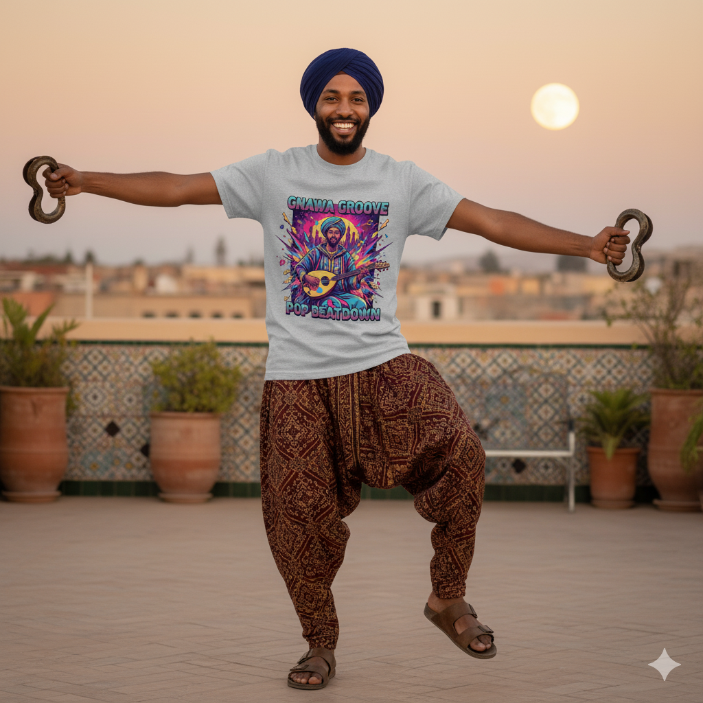 Gnawa Pop Sweatshirt - Ghita Shop