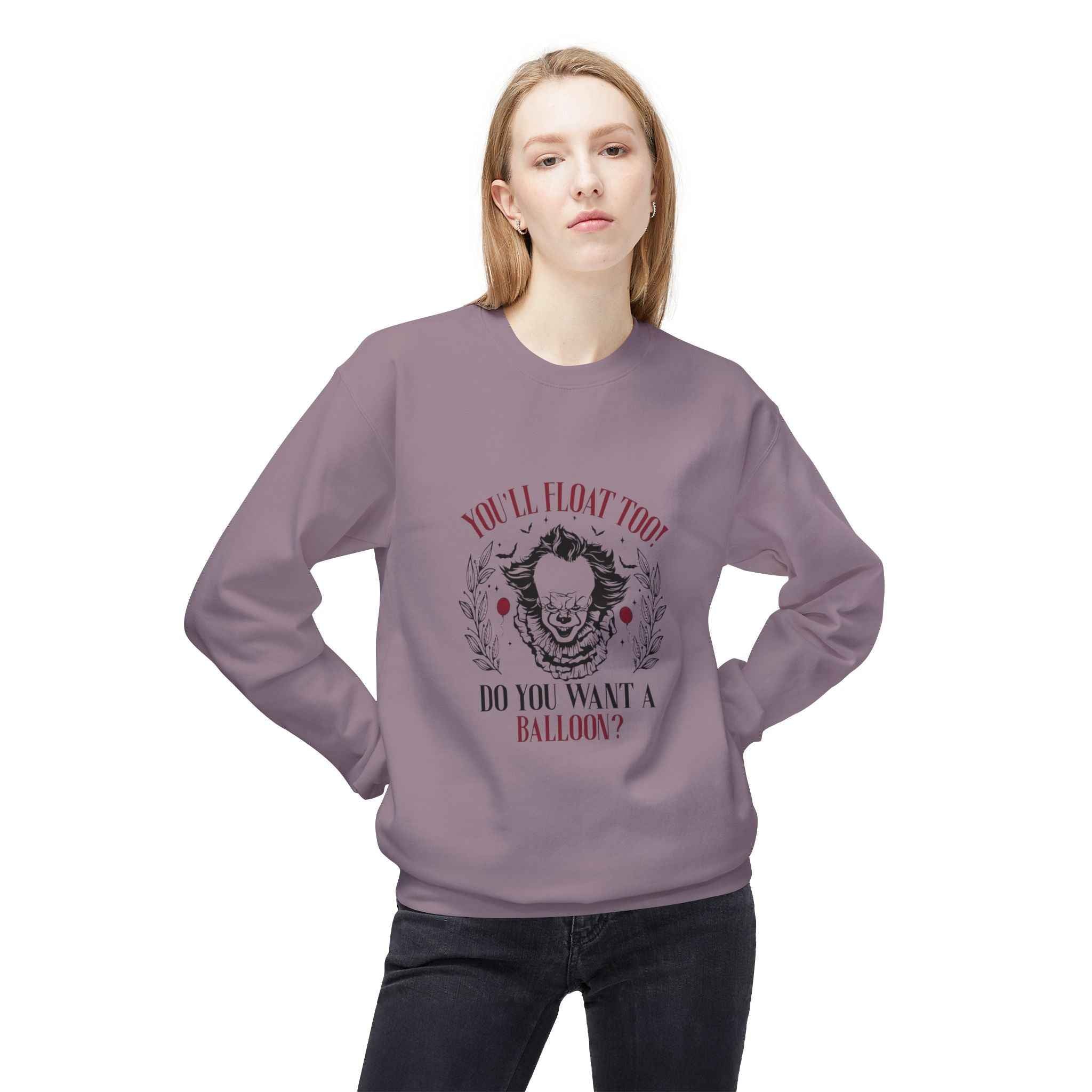 Creepy Chills Sweatshirt - Scary Movie Merch for Horror Apparel Lovers