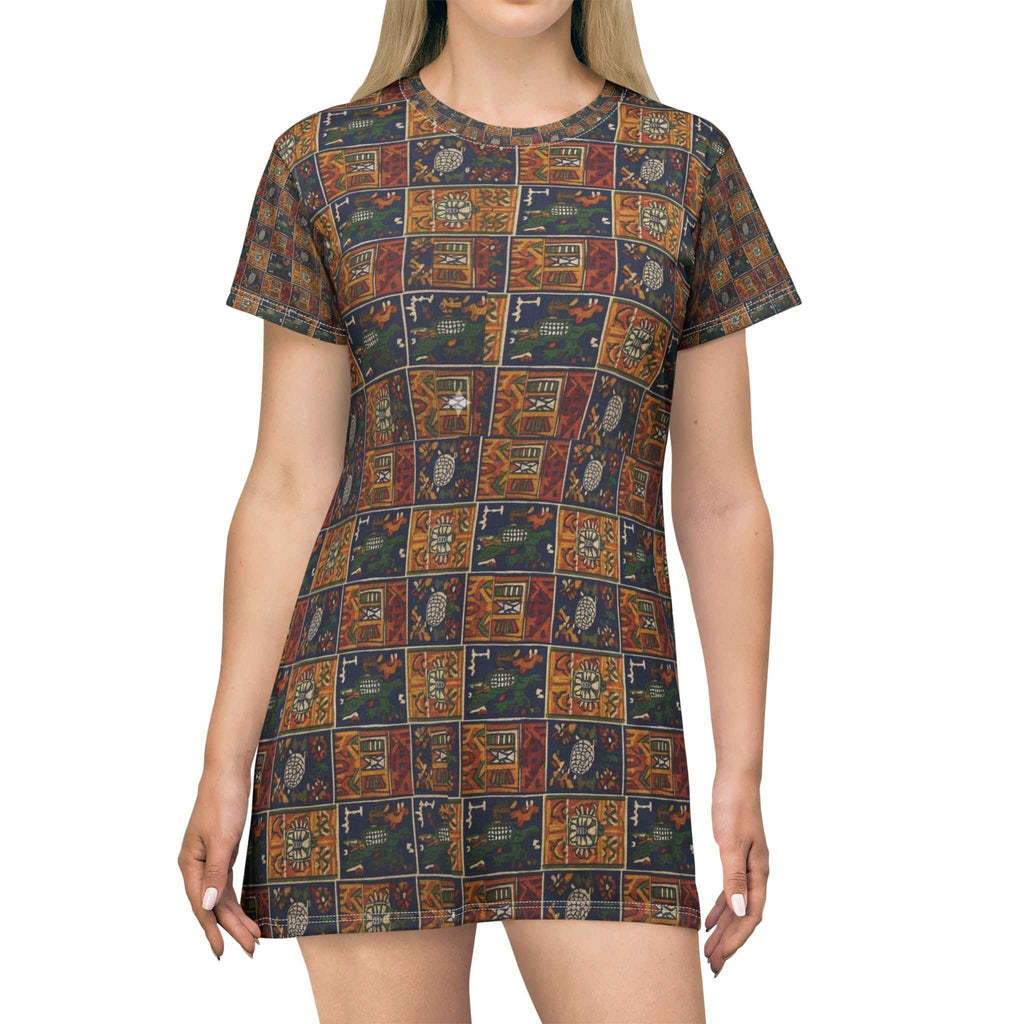 African T-Shirt Dress - Unique Ethnic Style Women's Clothing for Every Occasion