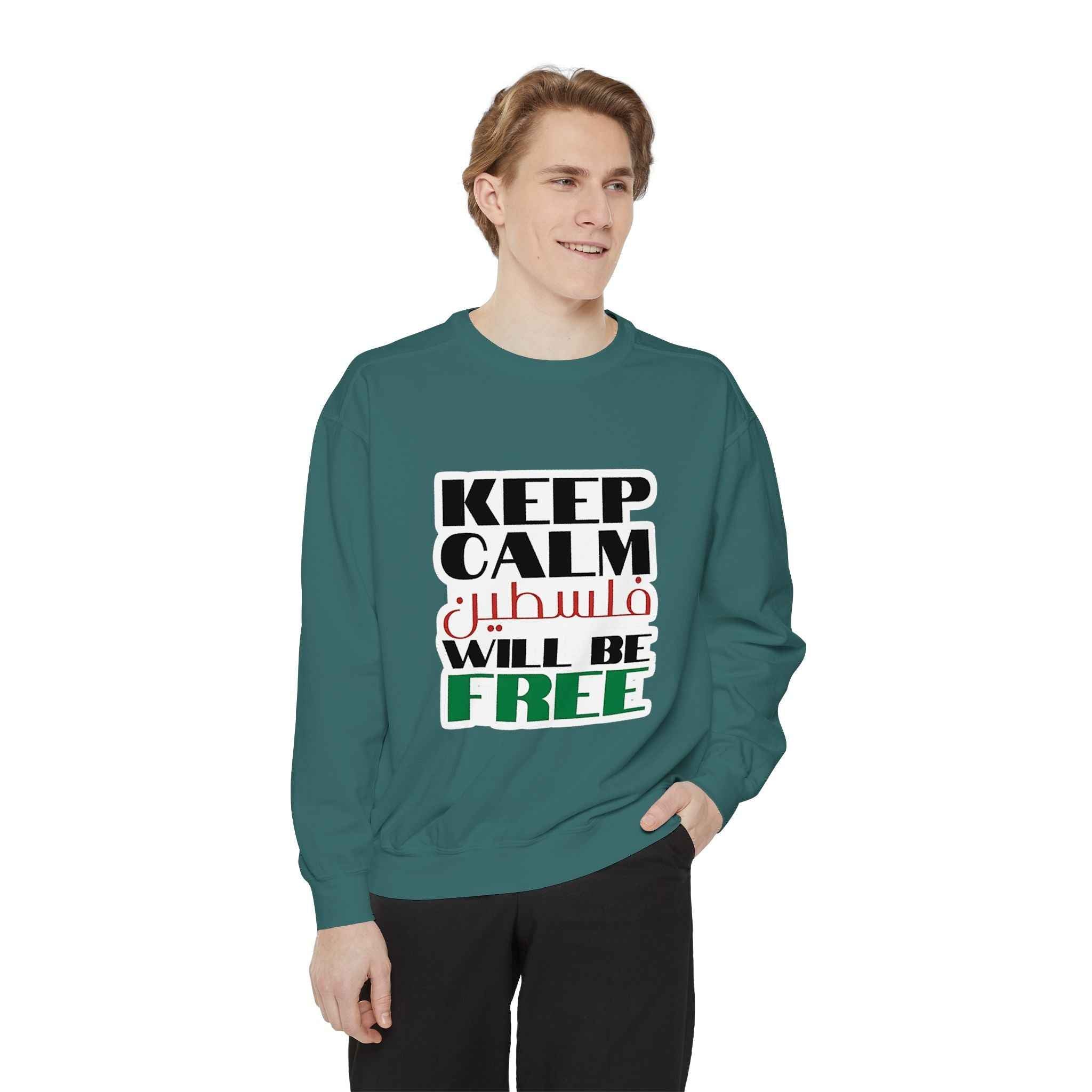 Palestine Will Be Free Sweatshirt - Unisex Ghaza Support Apparel