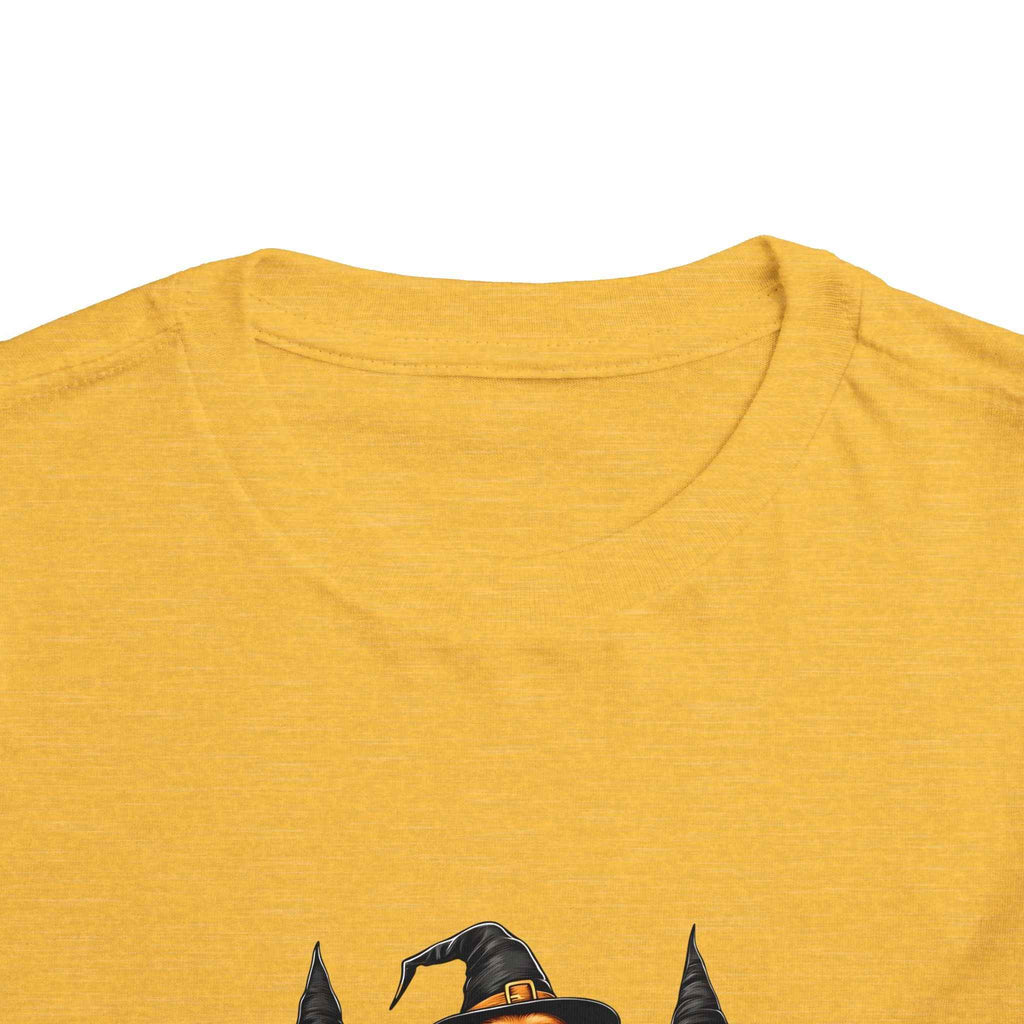 Halloween Puppy Witch Tee - Cute Toddler Shirt for Kids' Halloween Fun