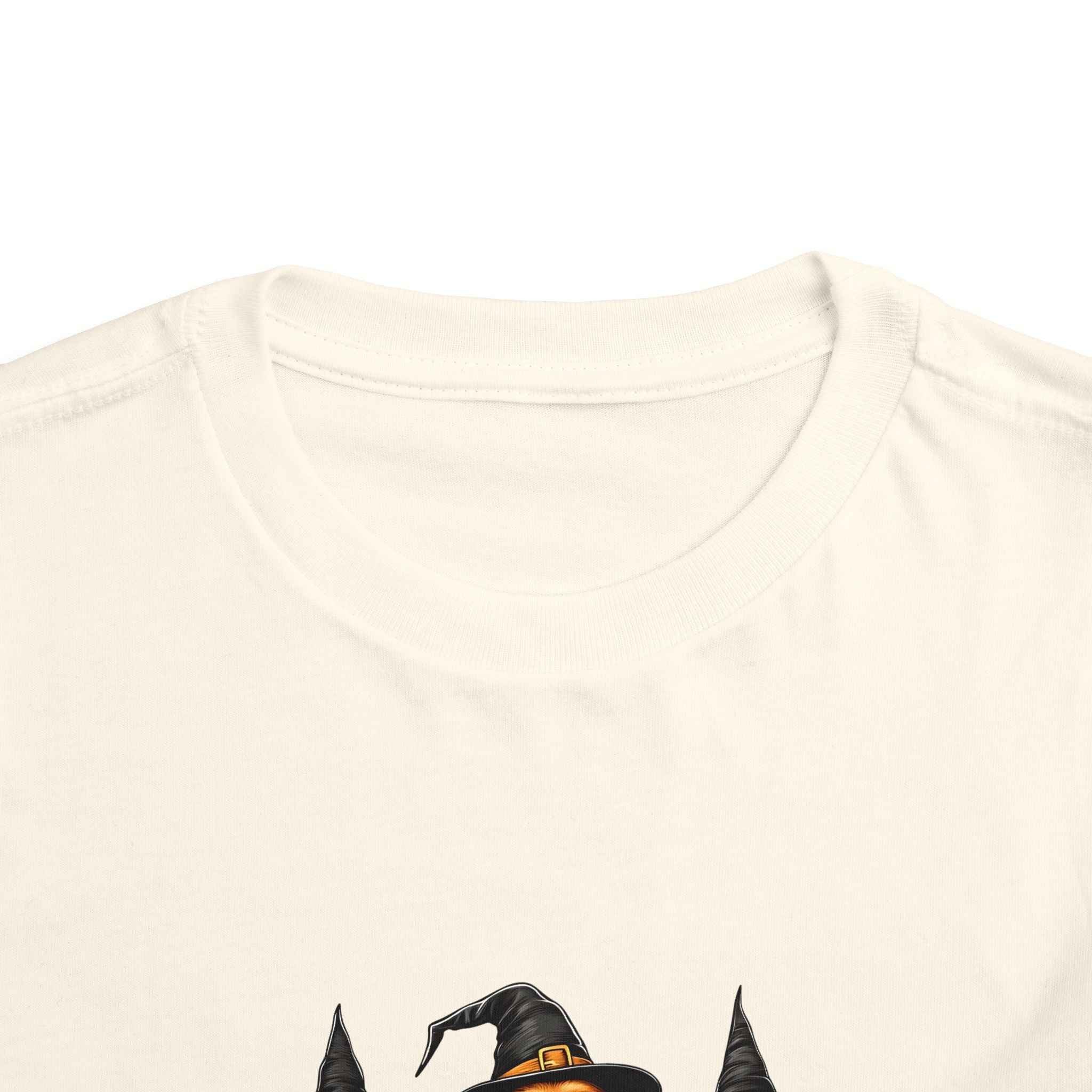 Halloween Puppy Witch Tee - Cute Toddler Shirt for Kids' Halloween Fun