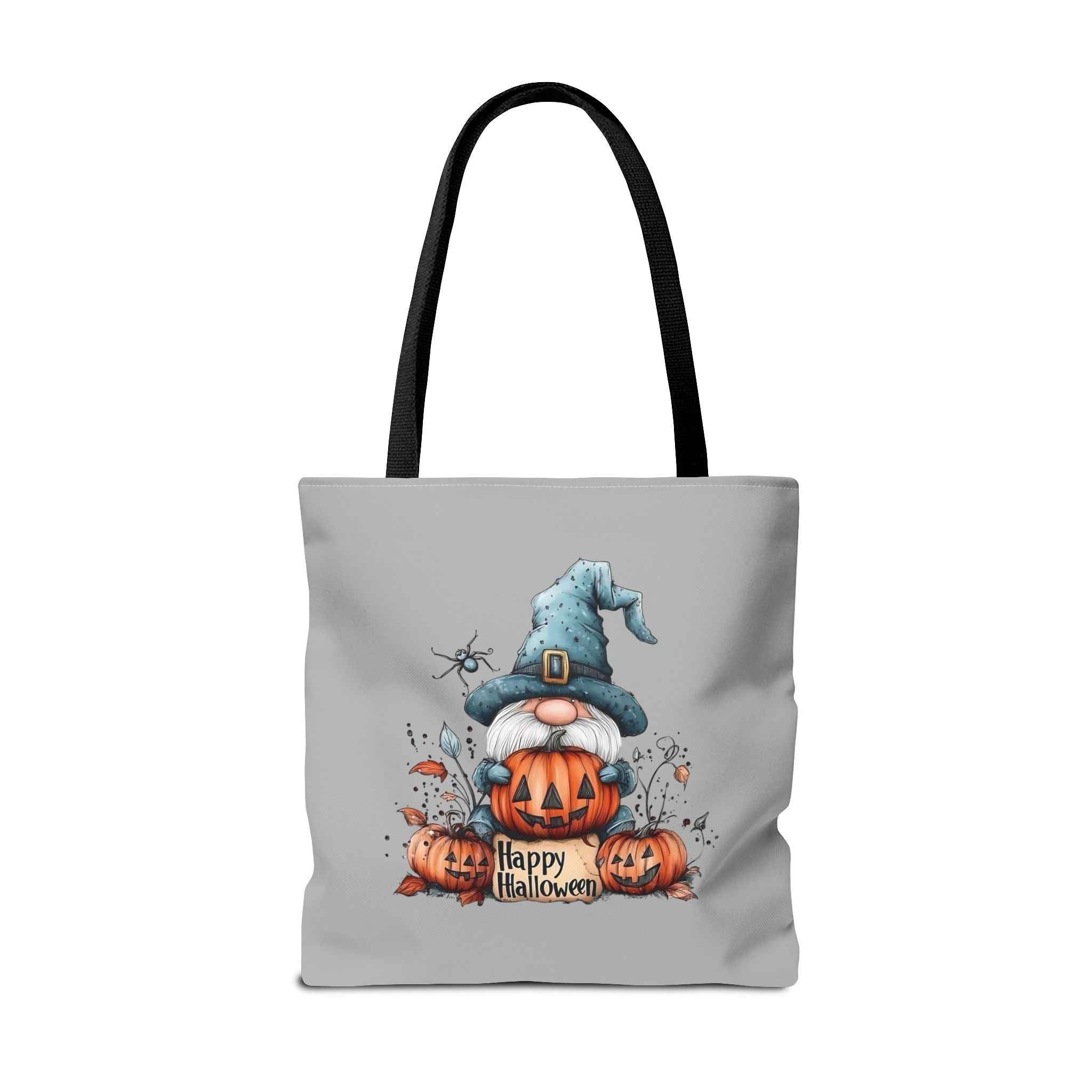 Halloween Mini Tote Bag - Spooky Pumpkin Design for Trick or Treating