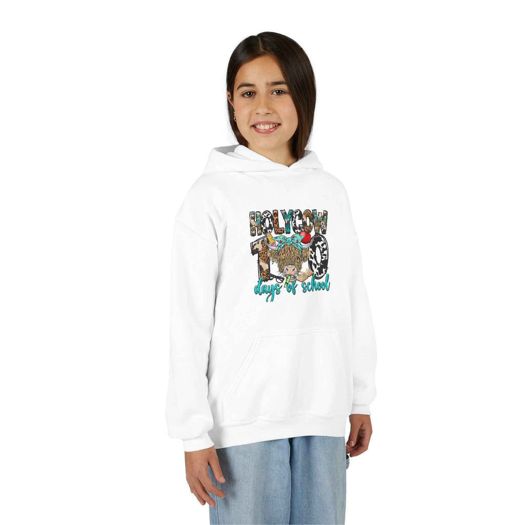 Youth 100 Days of School Hoodie - Celebrate Your Milestone in Comfort and Style