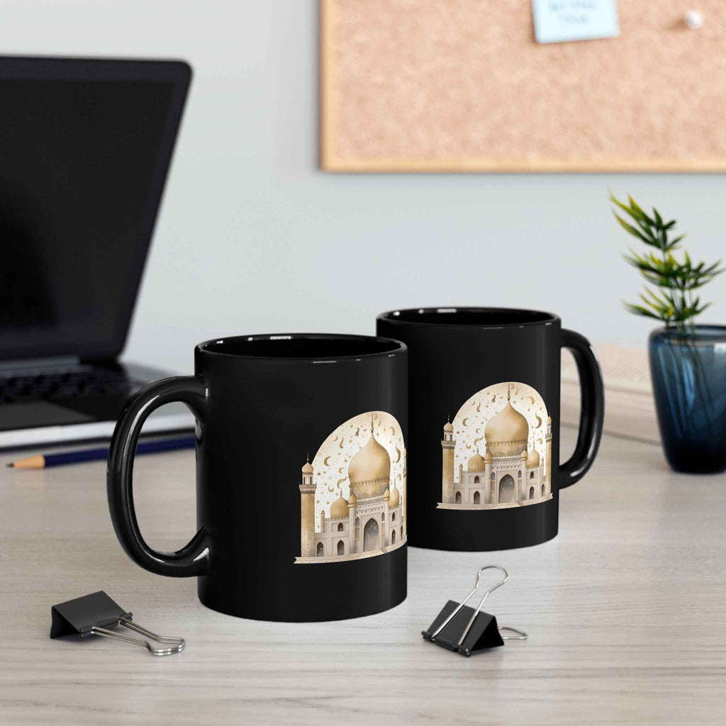 Beautiful Mosque Ramadan Mug - Perfect Gift for Mawlid and Umrah Celebrations of Faith