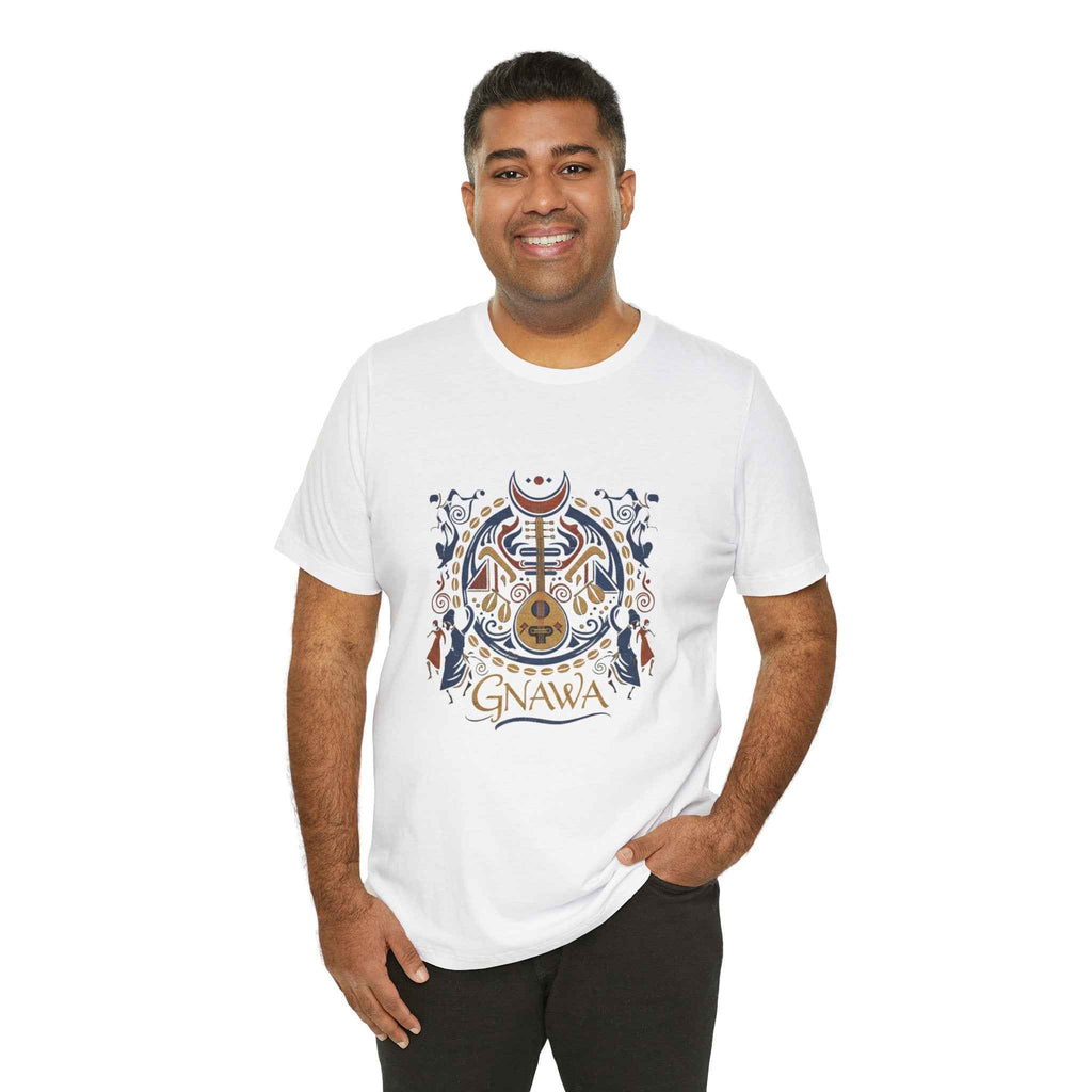 T-Shirt Gnawa Morocco Essaouira Short Sleeve Tee - Perfect Gnawa Morocco T-Shirt for Every Occasion