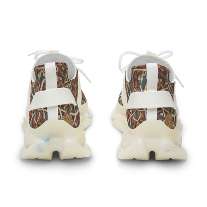 Moroccan Mosaic Sneakers - Handmade Zellige Pattern High-Tops for Stylish Comfort