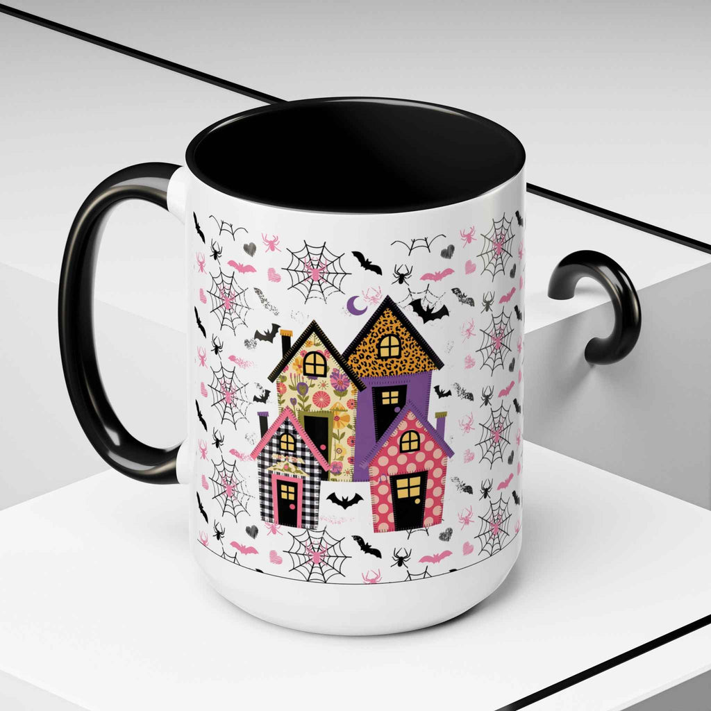 Halloween Coffee Mug | Spooky House Design, Perfect Fall Decor and Witchy Gifts for Autumn Celebrations and Cozy Nights
