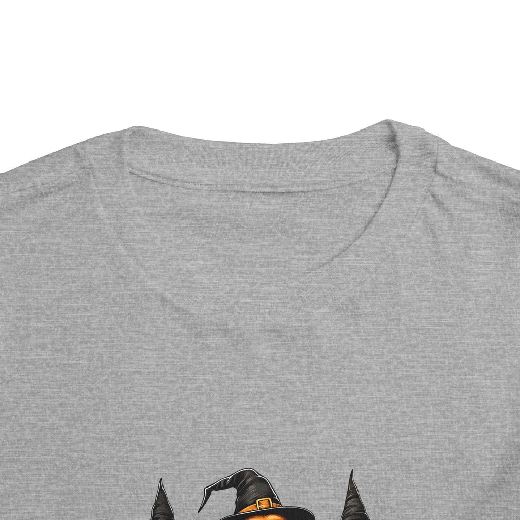 Halloween Puppy Witch Tee - Cute Toddler Shirt for Kids' Halloween Fun