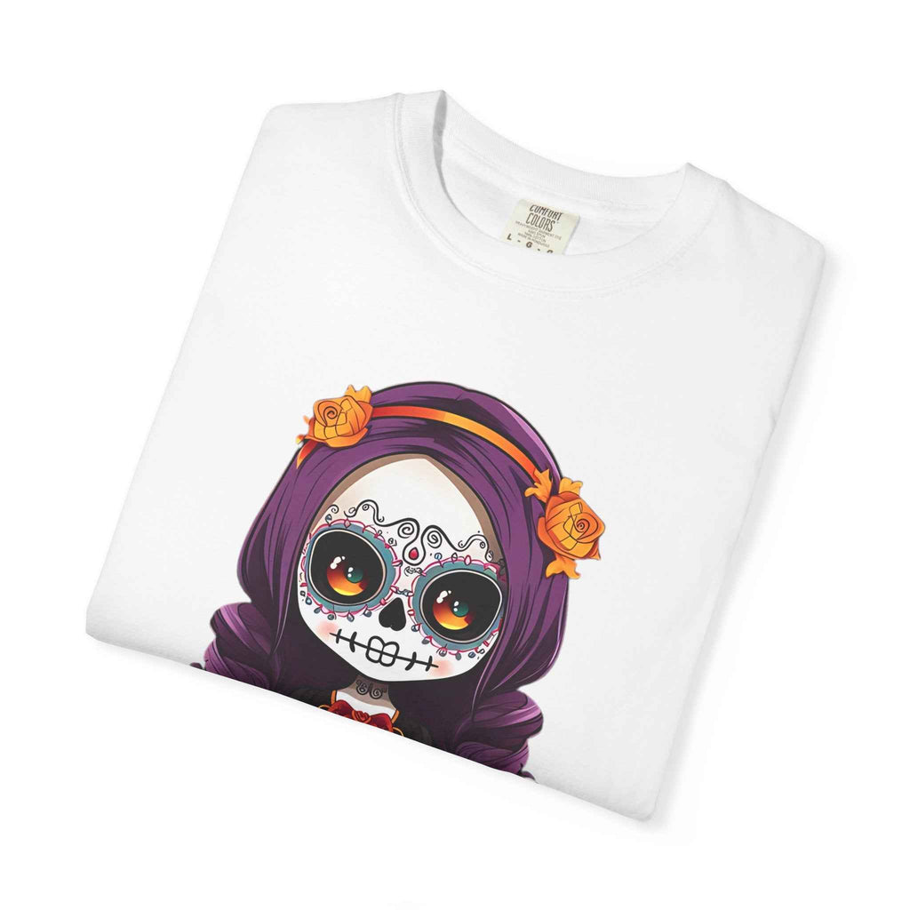 Dia de los Muertos T-Shirt - Vibrant Halloween Casual Wear