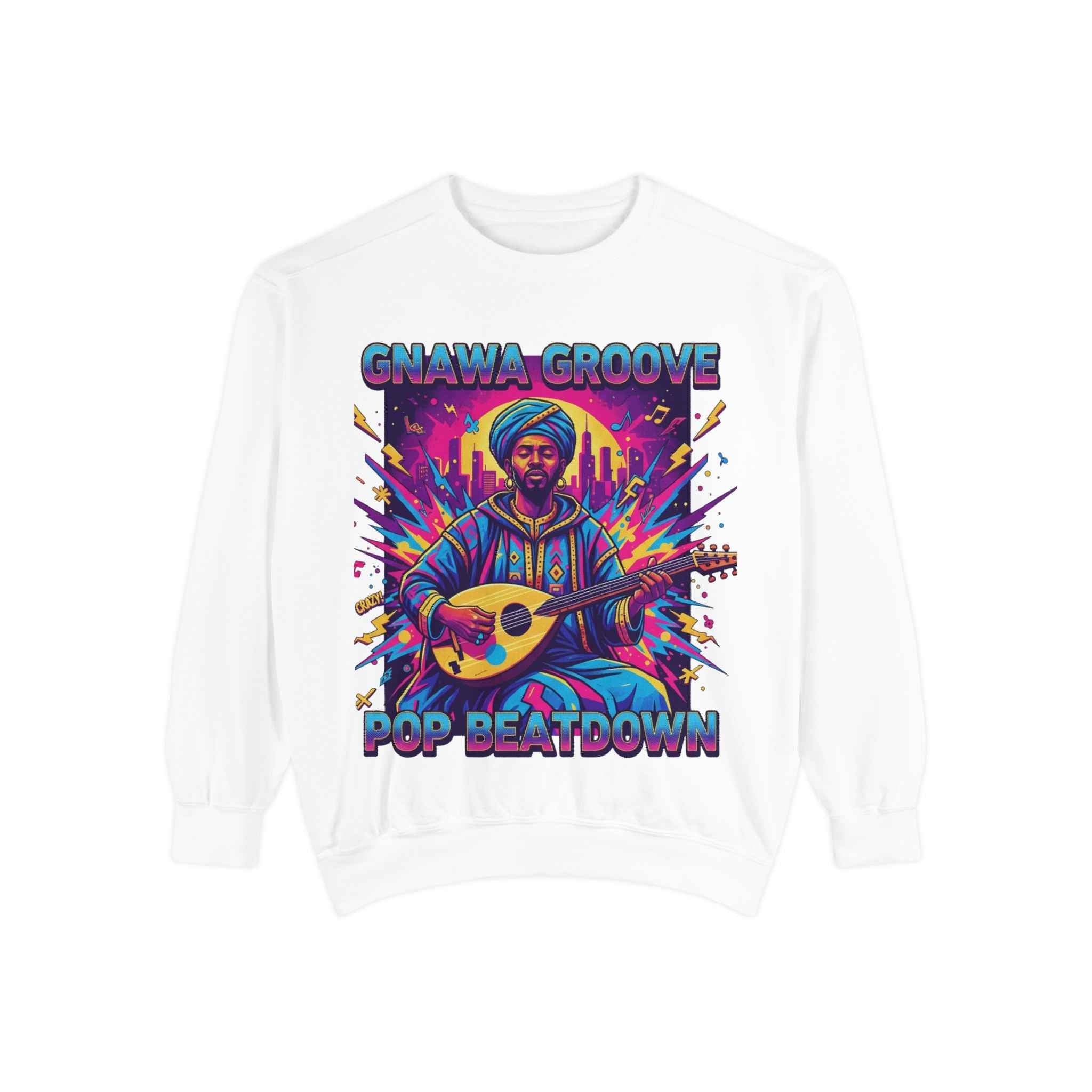Gnawa Pop Sweatshirt - Embrace Unique Style with Cultural Flair