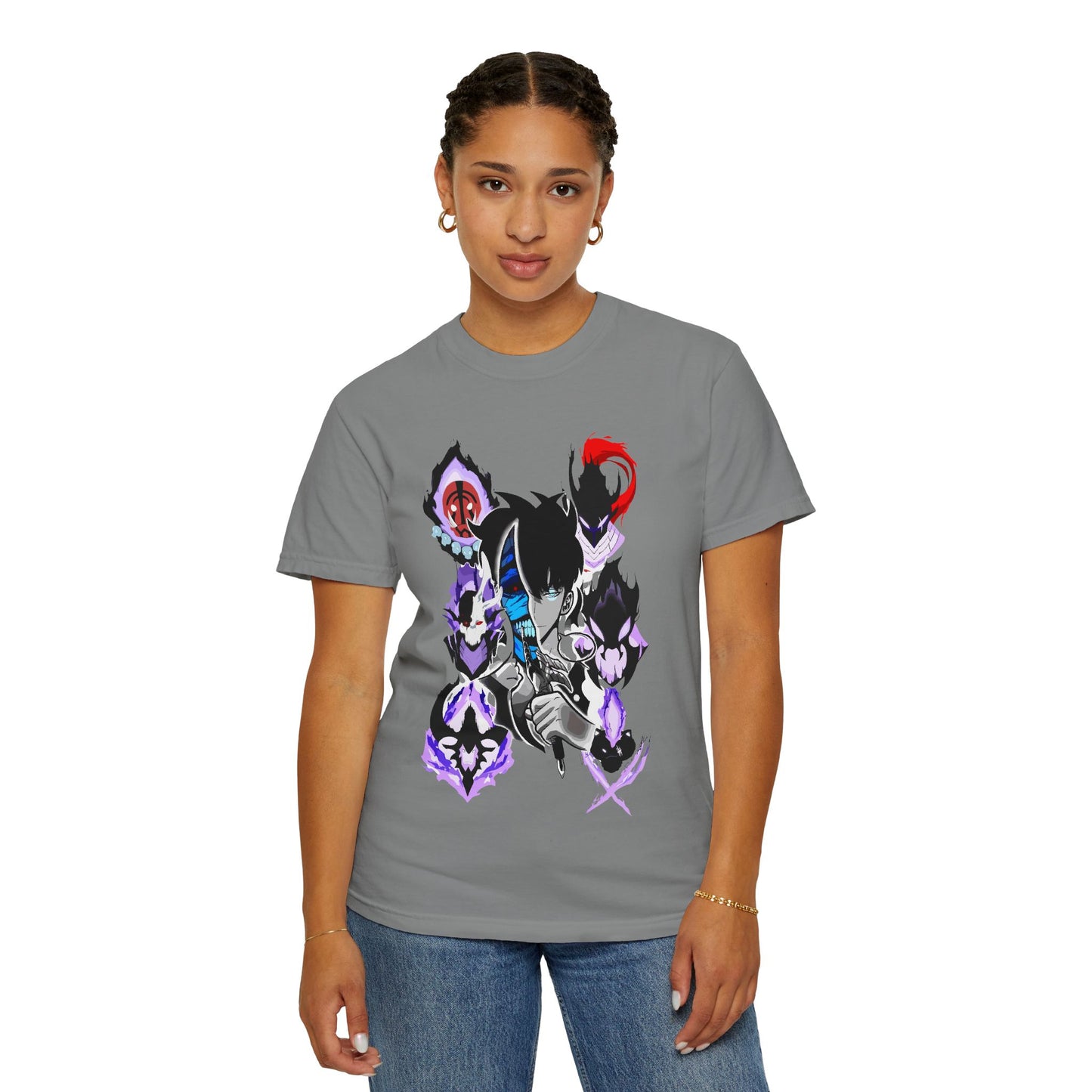 Vengeful Shadow Rogue Tee - Anime Assassin Design