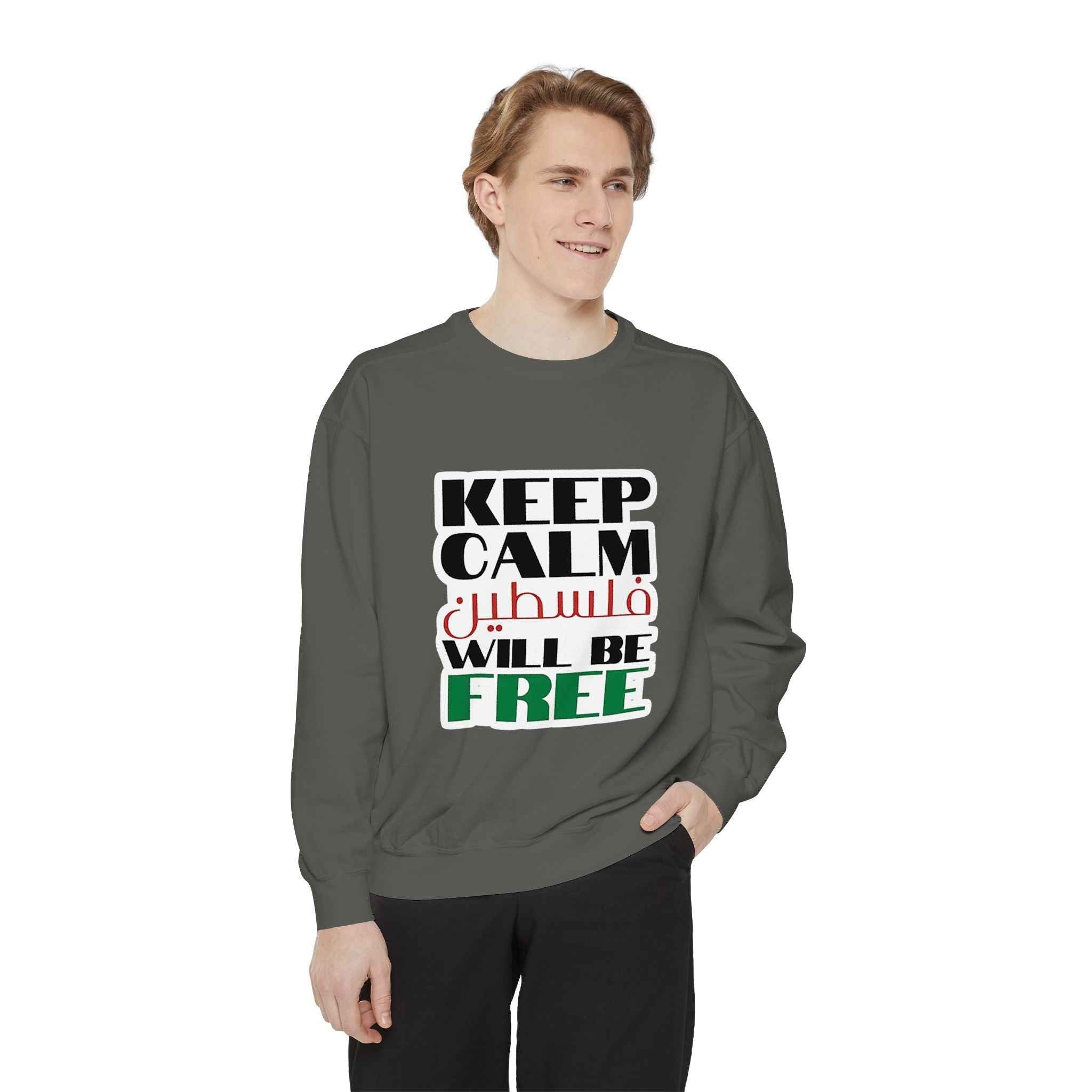Palestine Will Be Free Sweatshirt - Unisex Ghaza Support Apparel